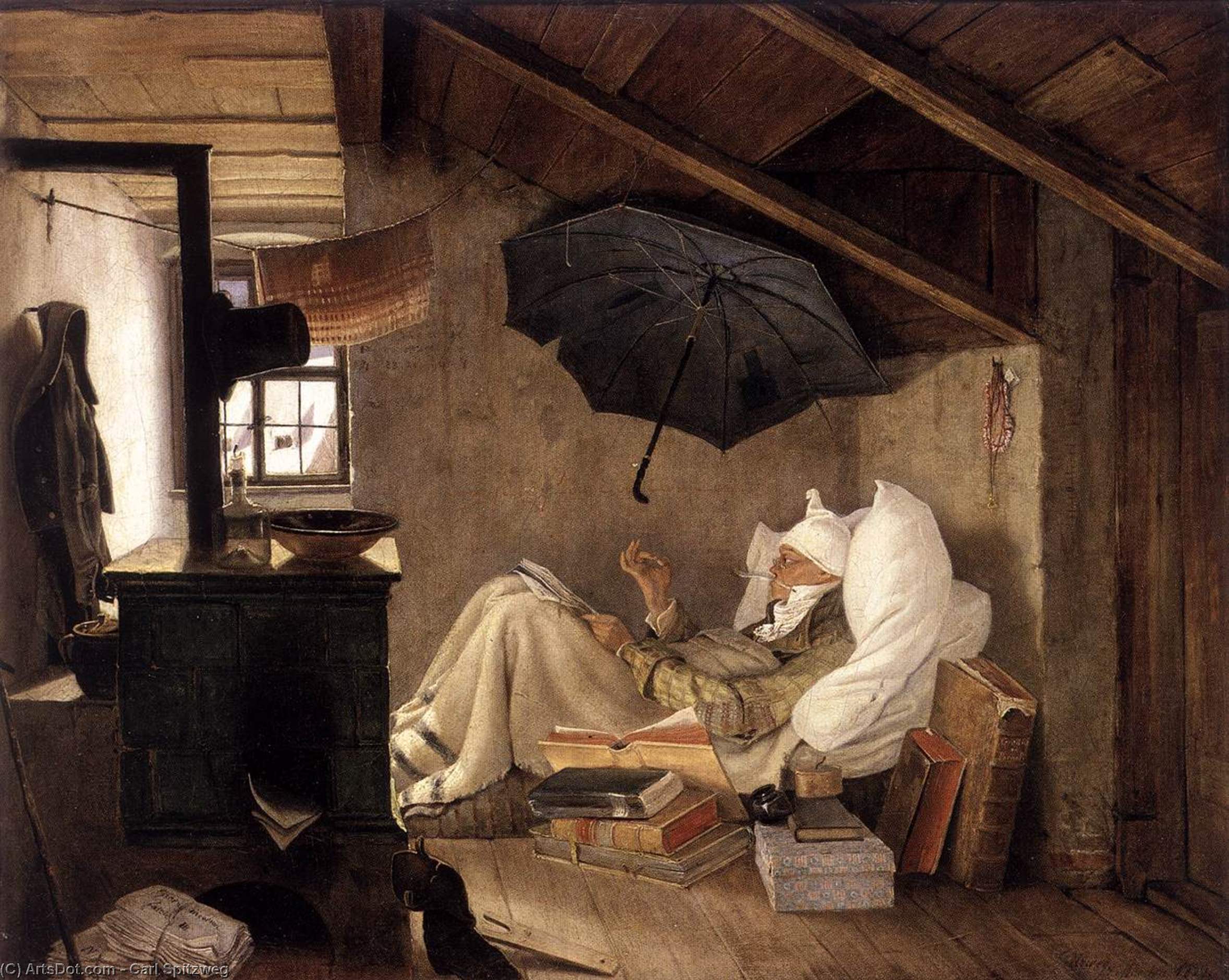 Cel Sărutător — Carl Spitzweg