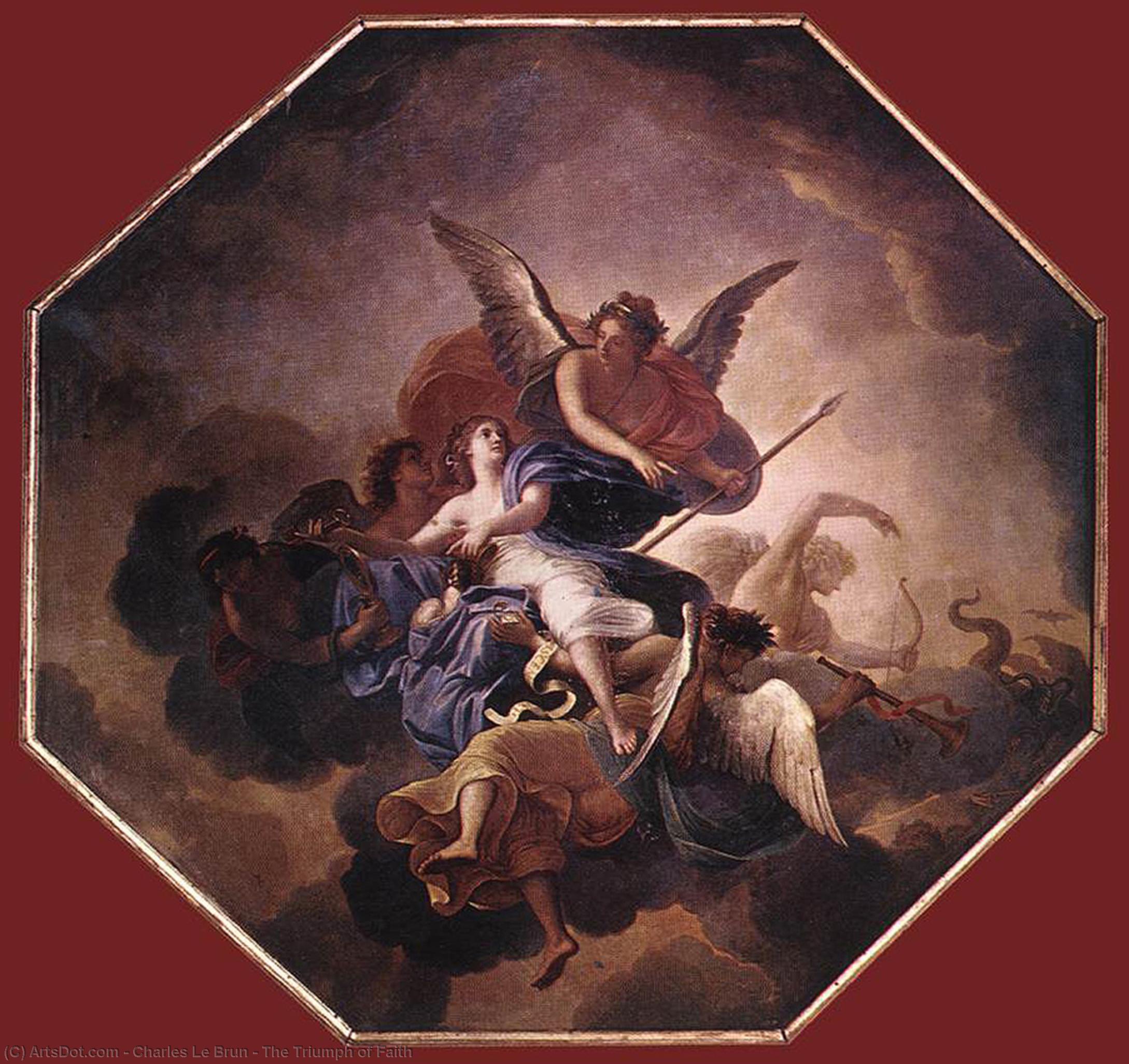 Der Triumph Des Glaubens — Charles Le Brun