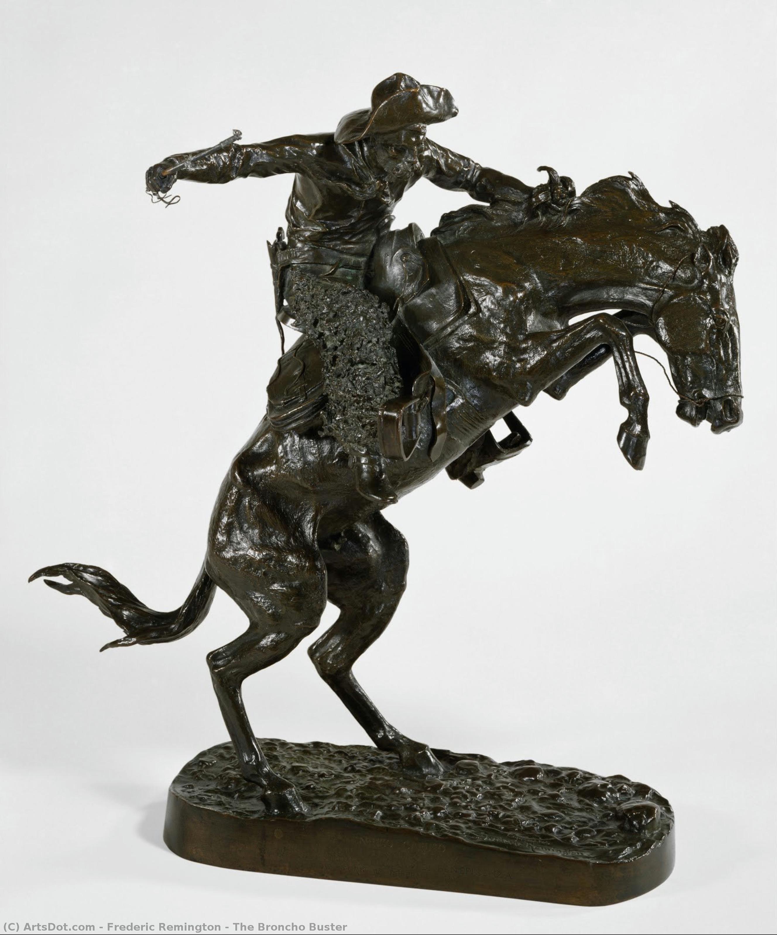 Der Broncho Buster — Frederic Remington