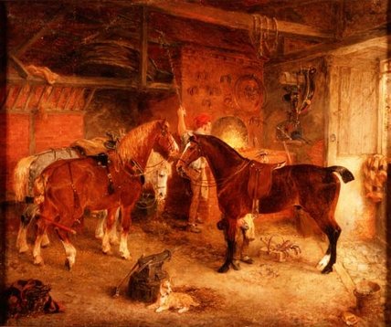 The Blacksmith — Edwin Frederick Holt