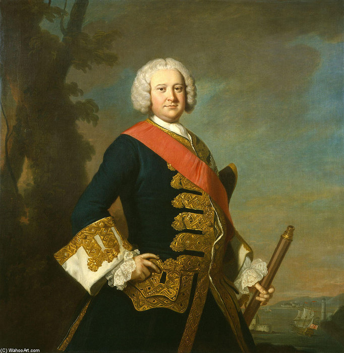 Sir Peter Warren — Thomas Hudson
