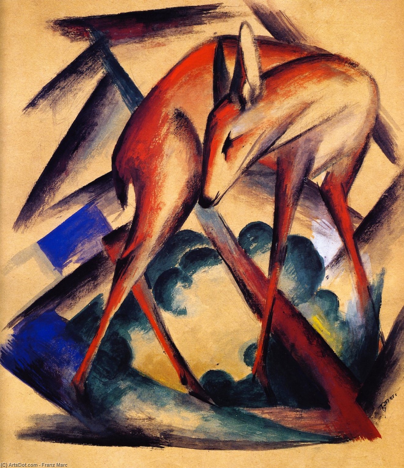 Hirsch — Franz Marc
