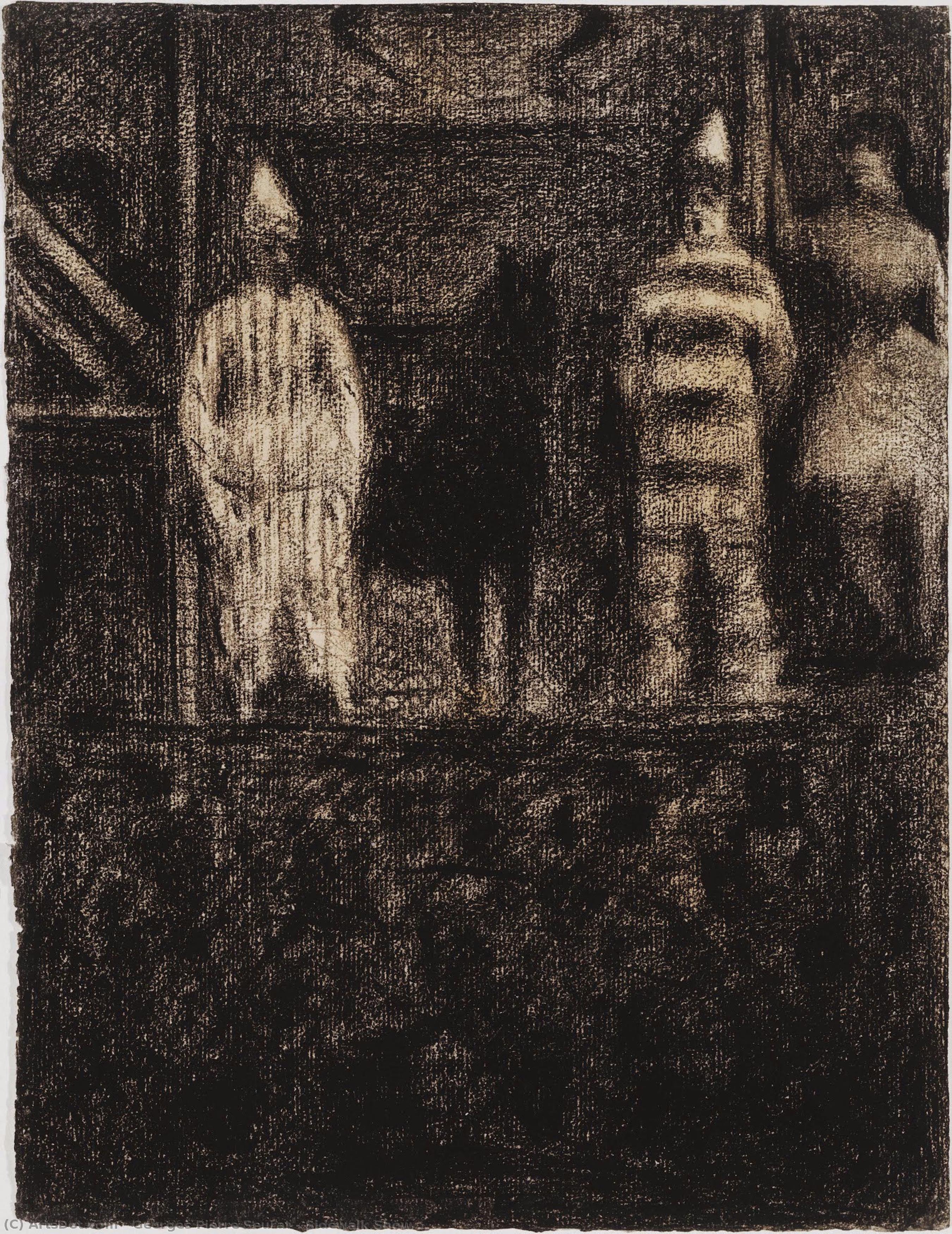 Espectáculo En La Acera — Georges Pierre Seurat