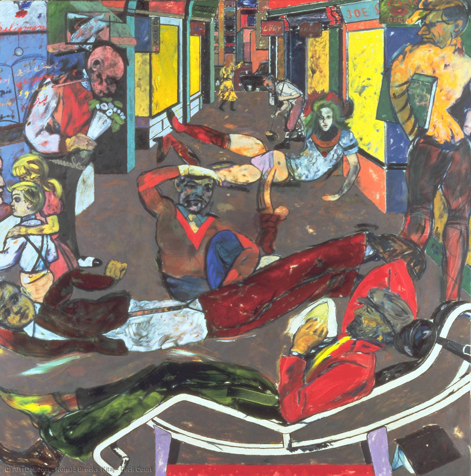 Cecil Court — Ronald Bruks Kitaj