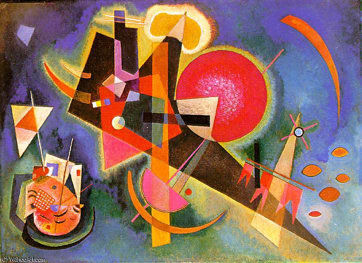 No Azul, Kunstsammlung Nordrhein-westfalen — Wassily Wassilyevich Kandinsky