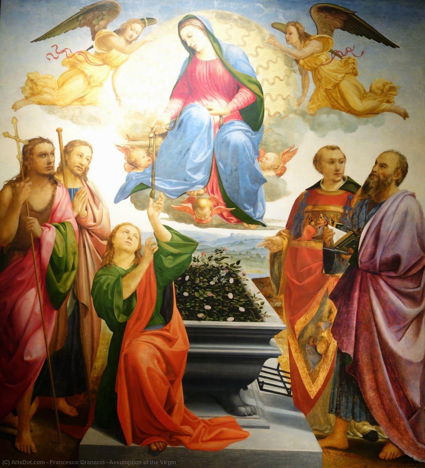 Assumption Of The Virgin — Francesco Granacci
