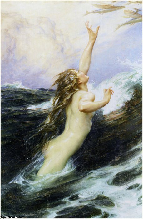 Flying Fish — Herbert James Draper