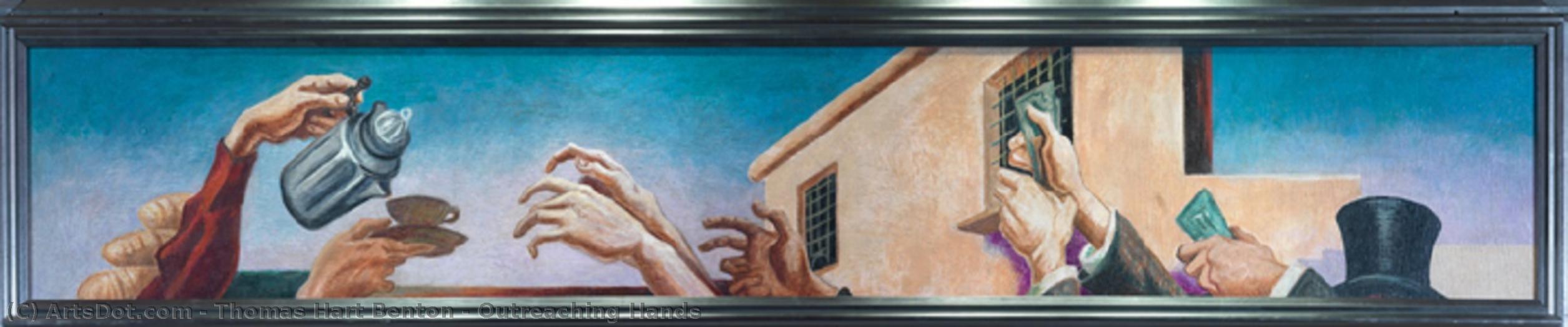Outreaching Hands — Tomáš Hart Benton