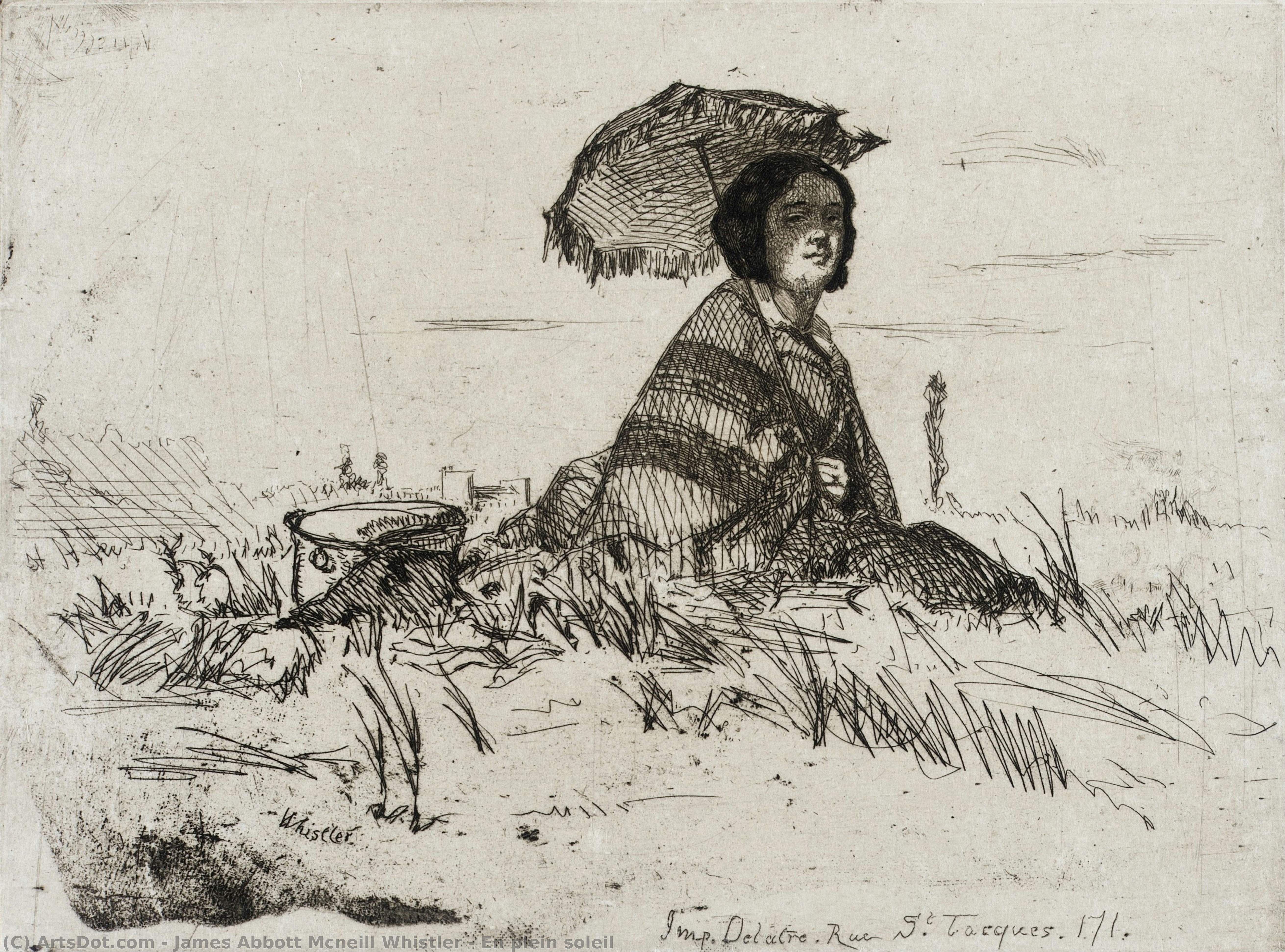 En Plein Soleil — James Abbott Mcneill Whistler