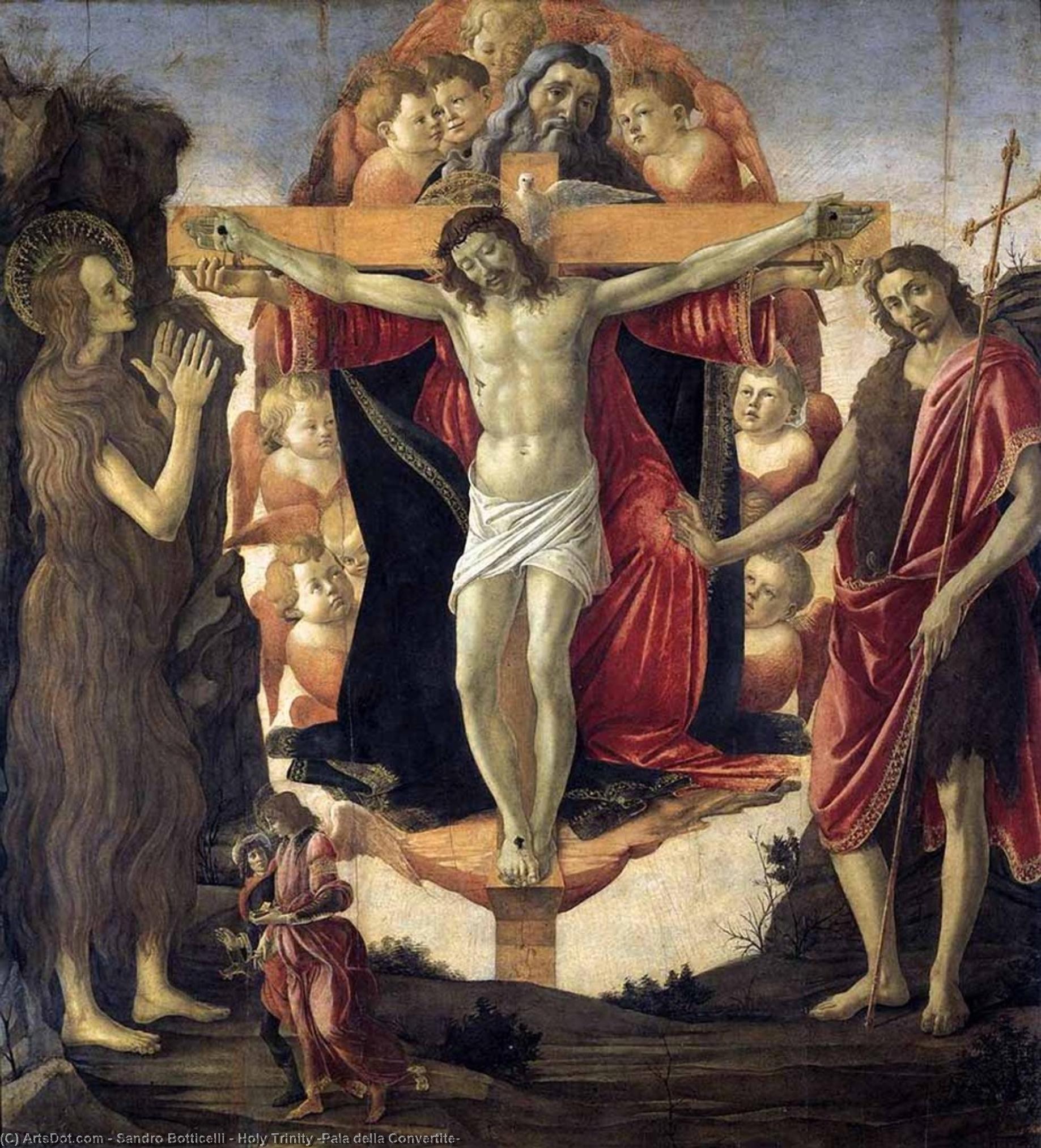 Holy Trinity (pala Della Convertite) — Sandro Botticelli