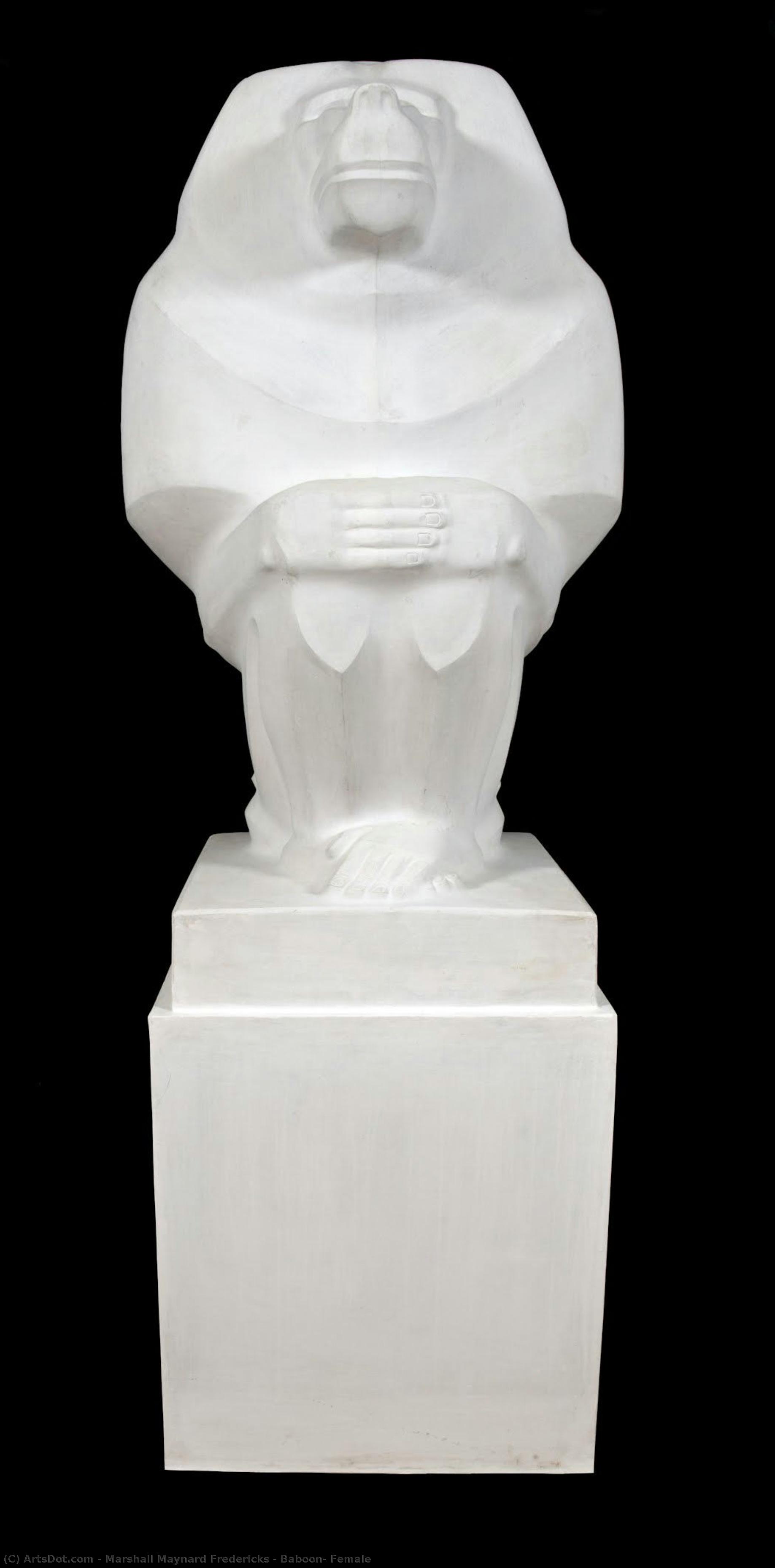 Baboon, Female — Marshall Maynard Fredericks