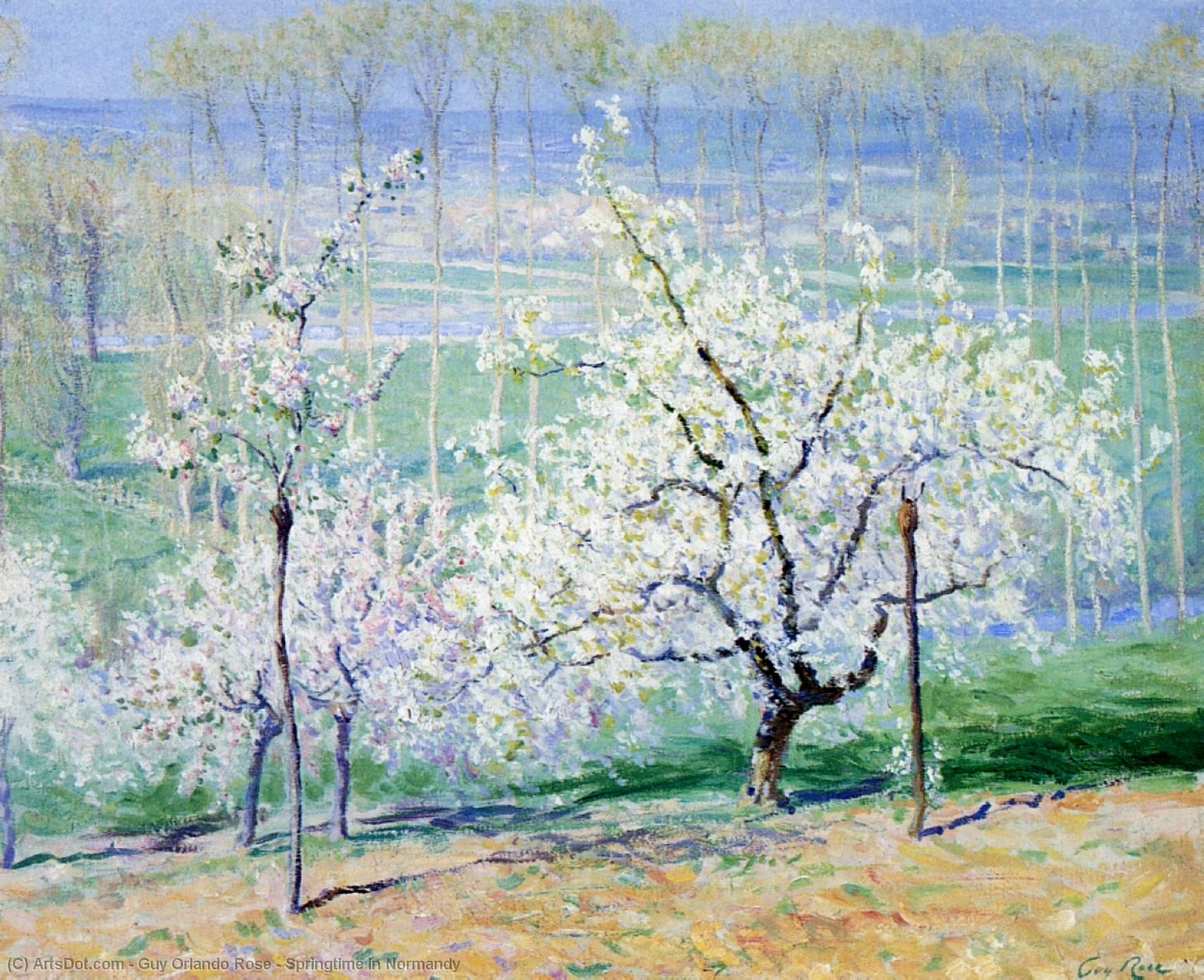 Springtime In Normandy — Guy Orlando Rose