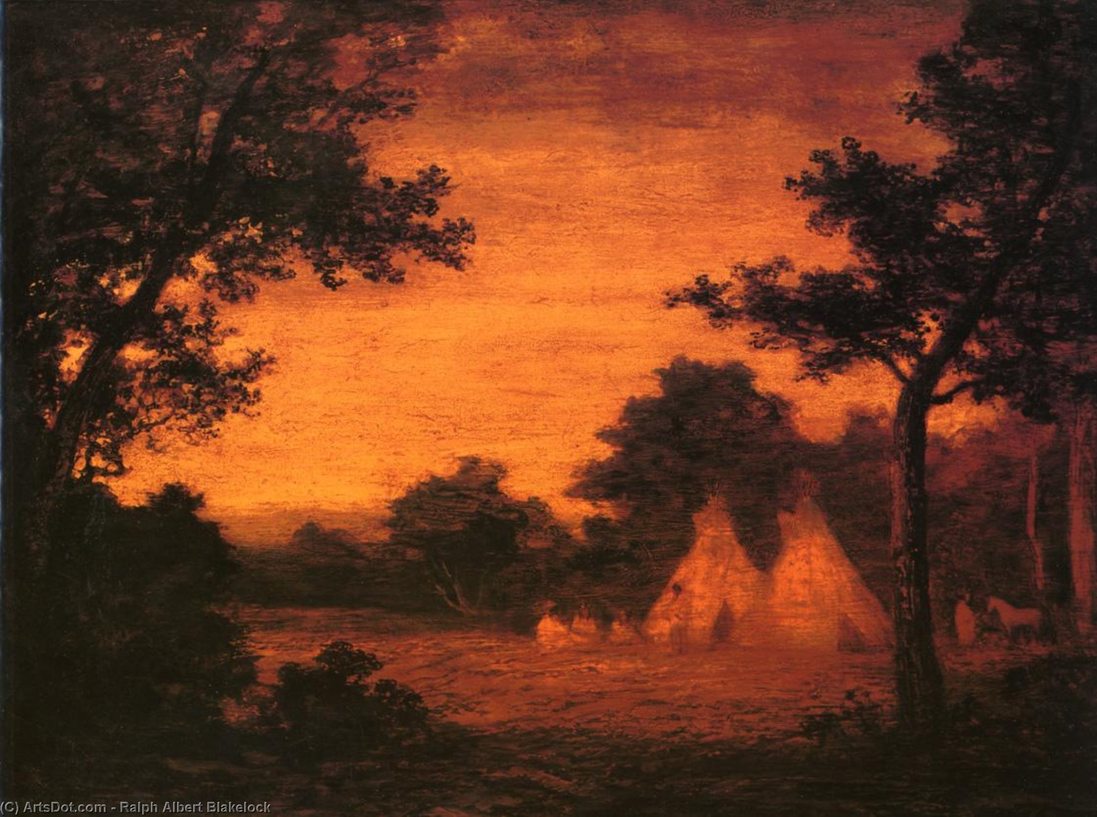 The Golden Hour — Ralph Albert Blakelock