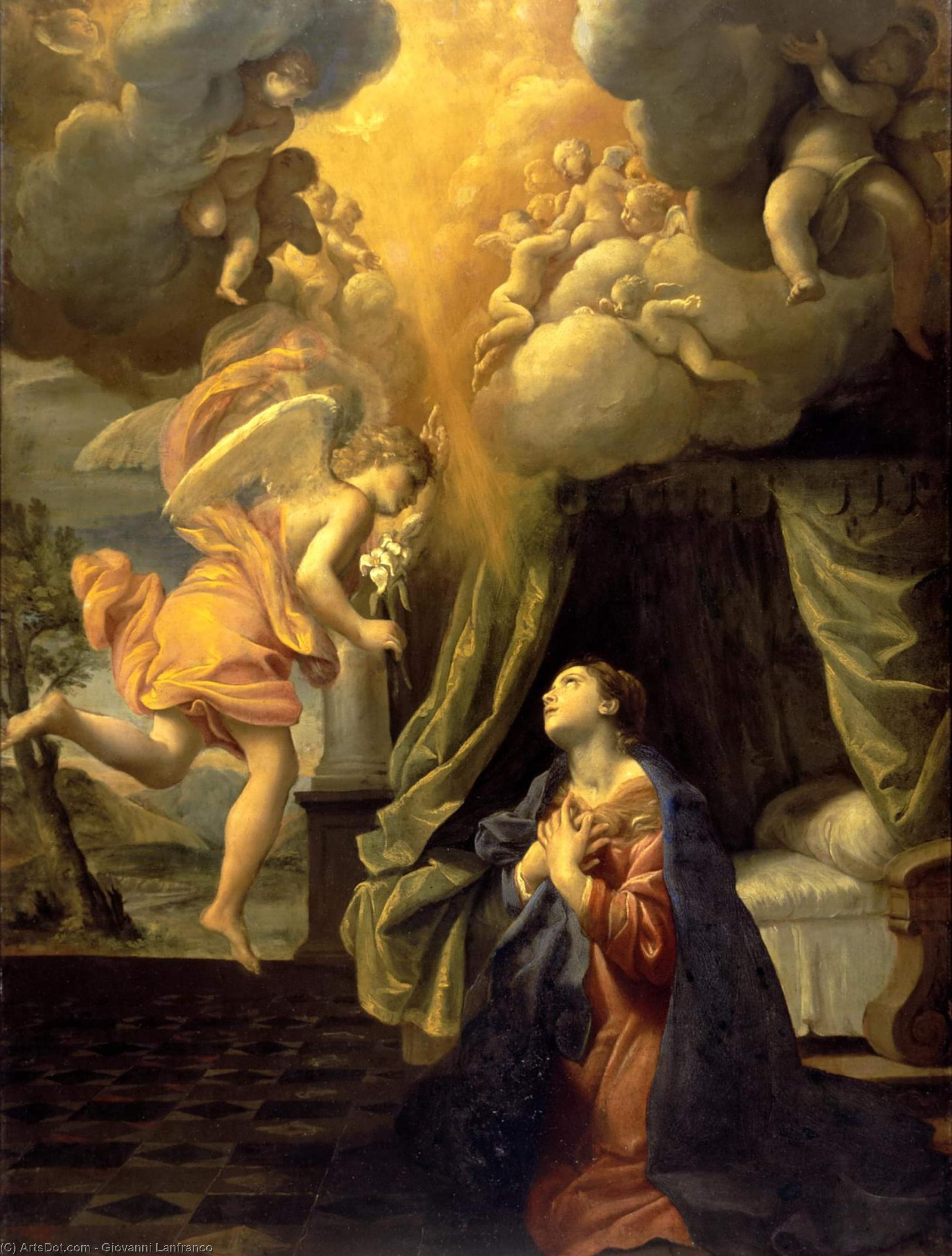 The Annunciation — Giovanni Lanfranco