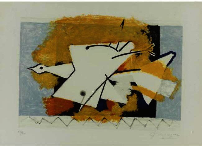 Uccello Giallo — Georges Braque