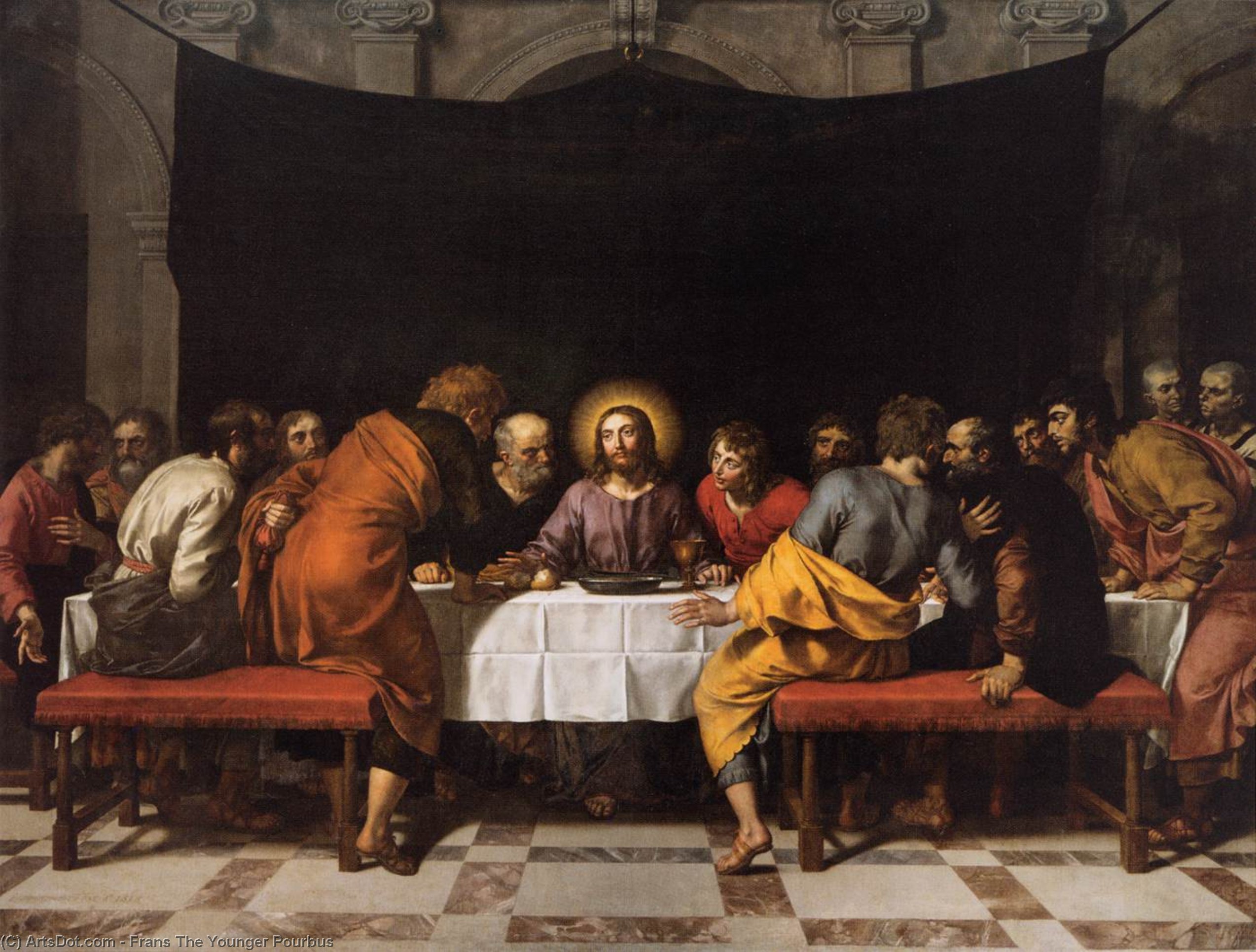 The Last Supper — Frans Pourbus Mlađi