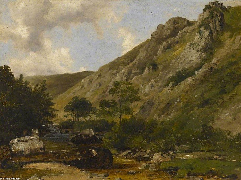 The River Teign, South Devon — Frederick Richard Lee