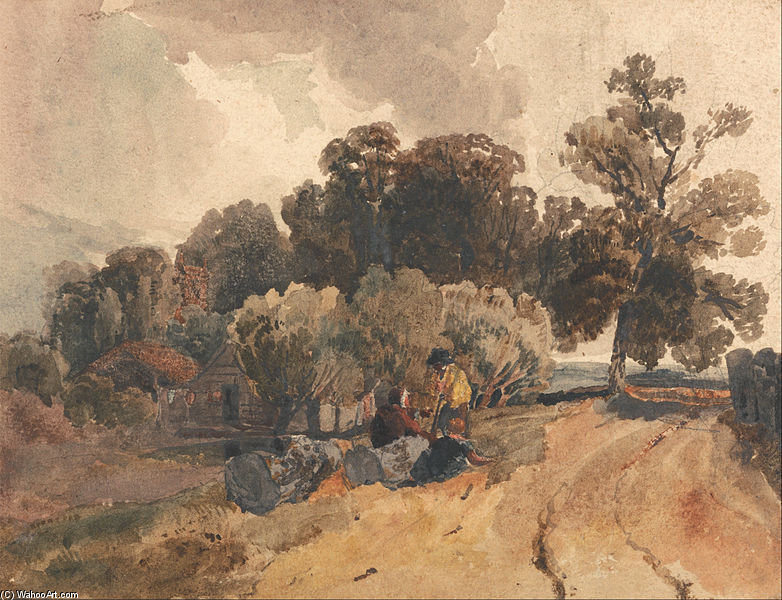By The Wayside — Peter De Wint