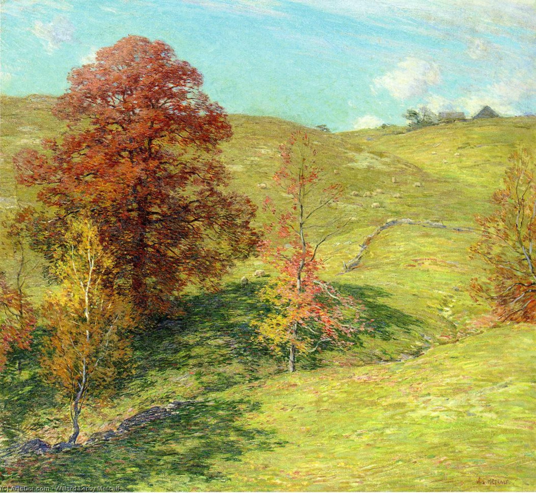 The Red Oak (no.2) — Вилард Лерој Меткалф