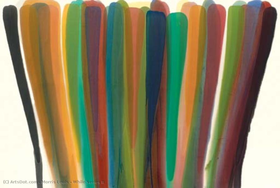 While Series Ii — Morris Louis
