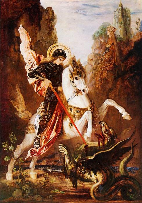 Saint George — Gustave Moreau