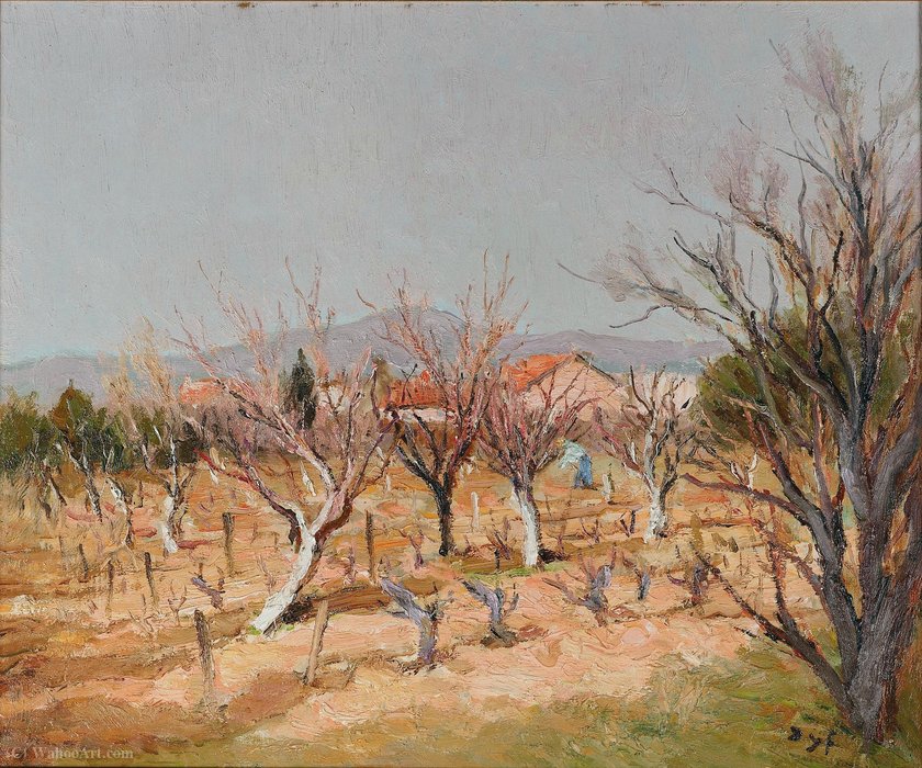 Landscape With Vines — Marcel Dyf