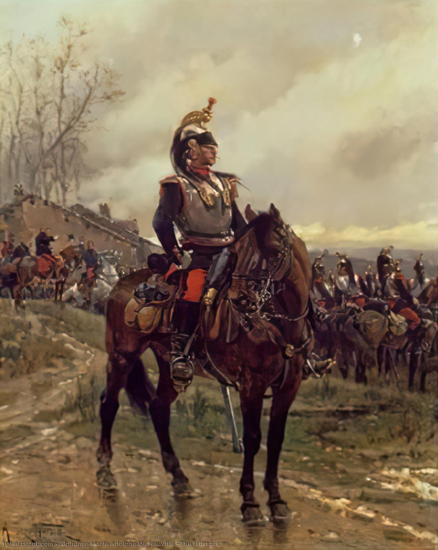 The Hussars — Alphonse De Neuville