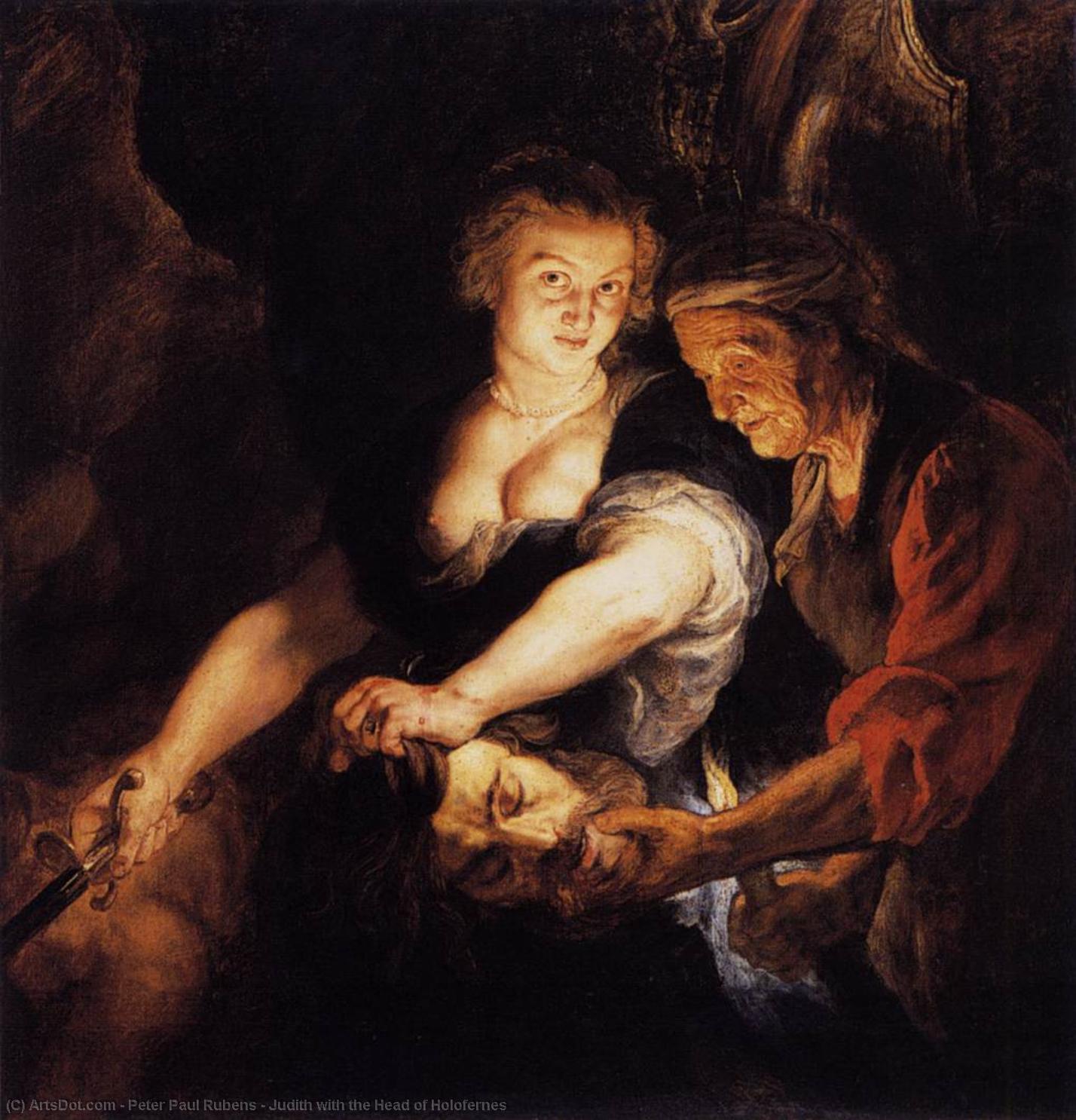 Judith Avec La Tête D'holofernes — Pierre Paul Rubens