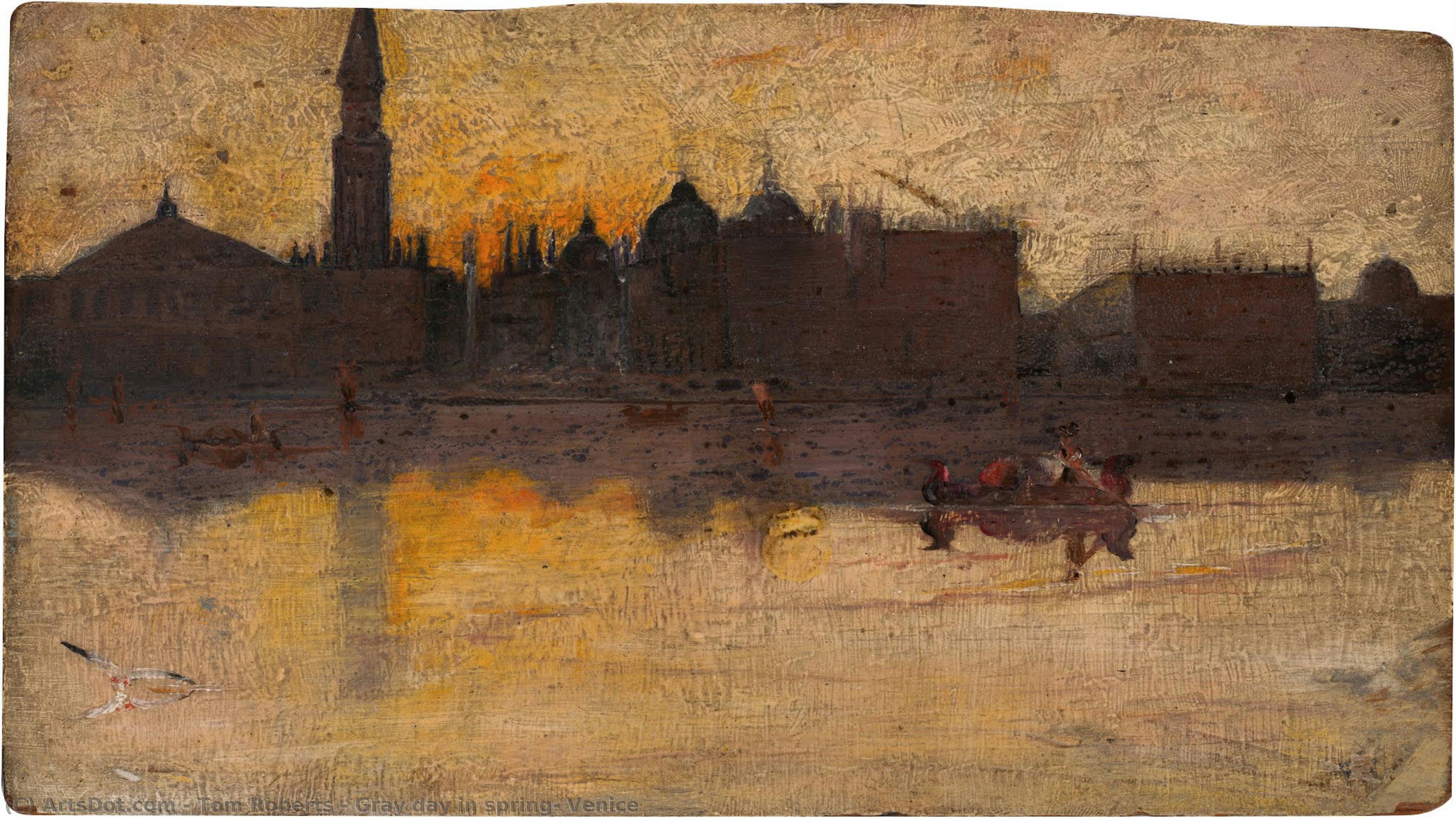 Gray Day In Spring, Venice — टॉम रॉबर्ट्स