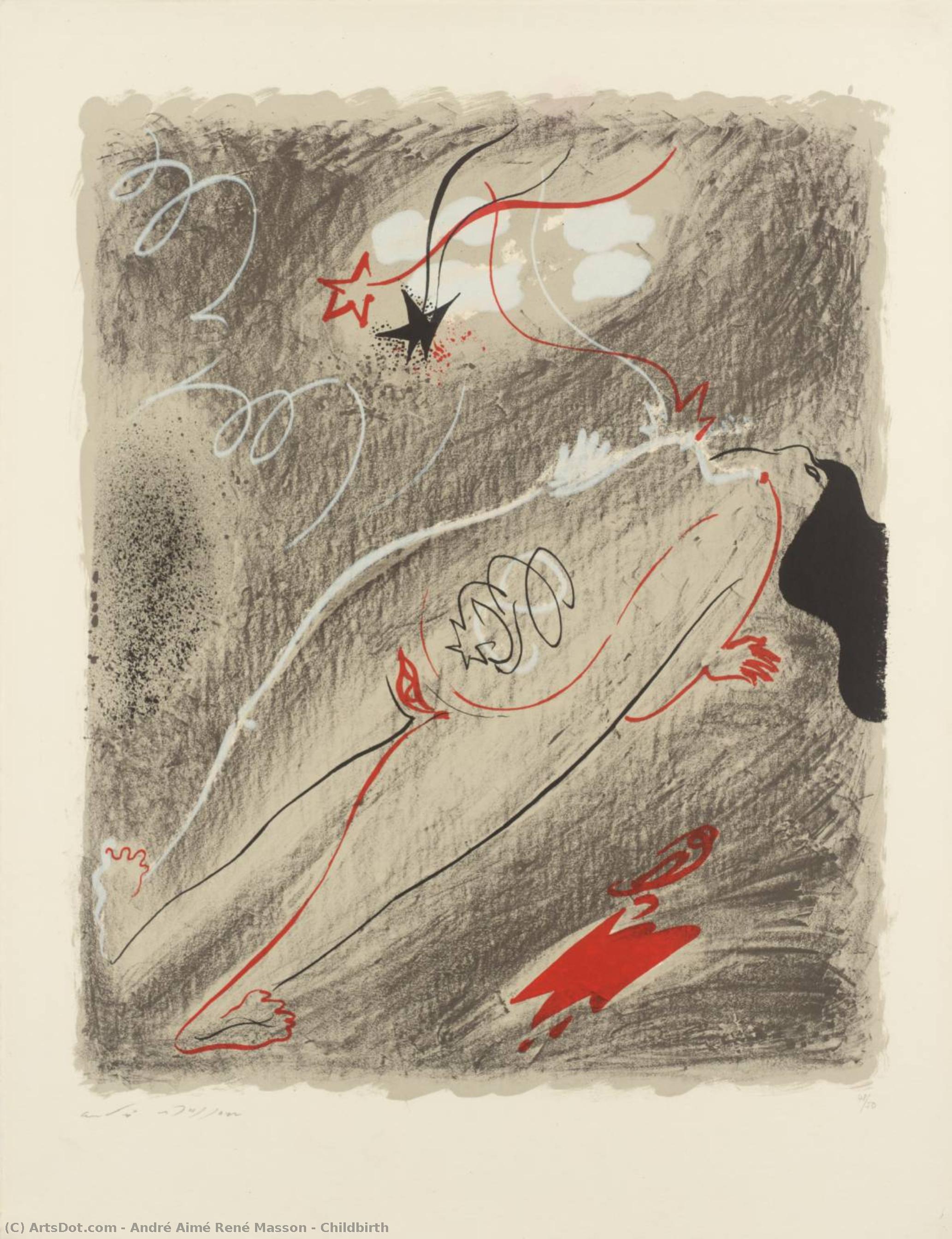 Childbirth — André Masson
