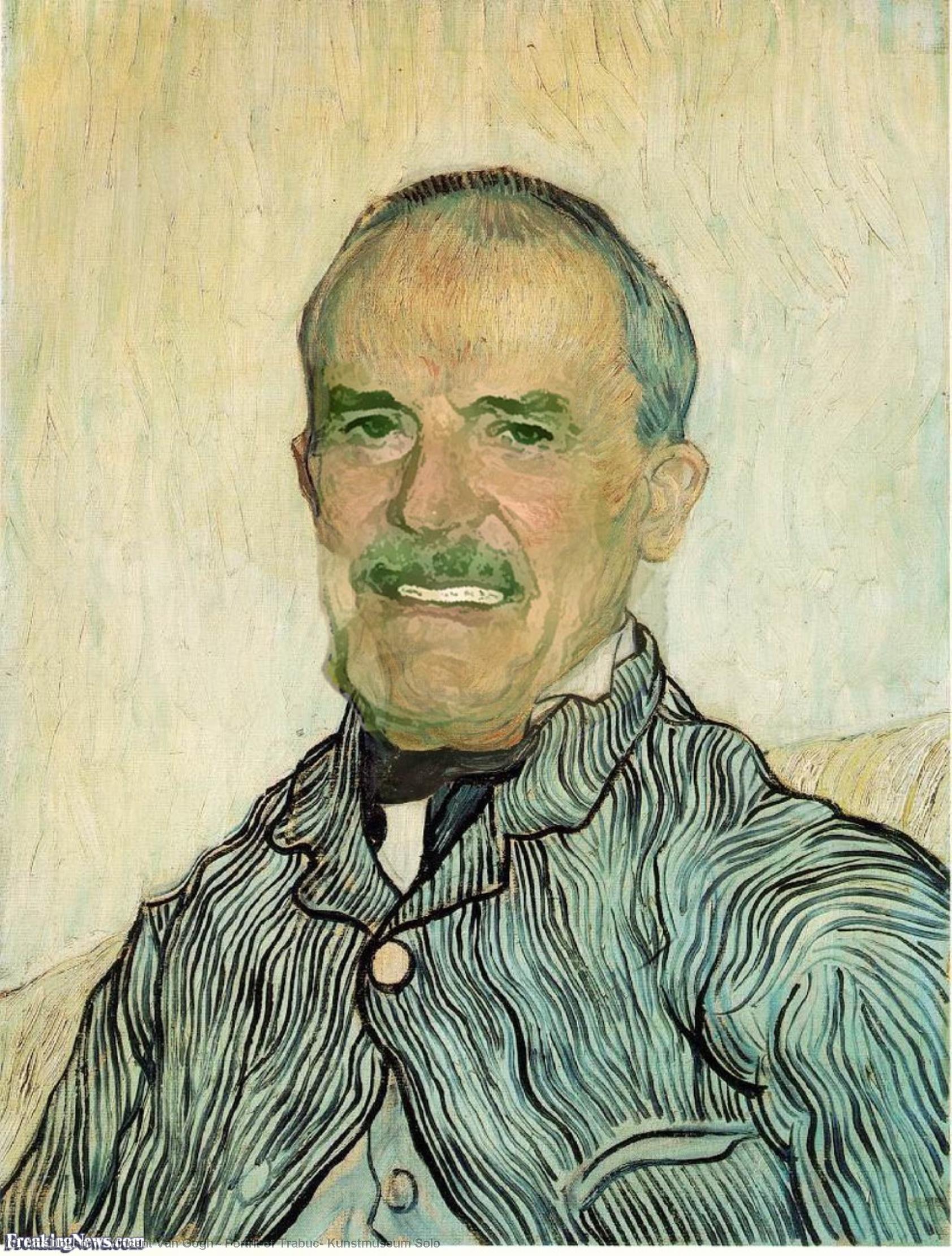 Retrato De Trabuc, Kunstmuseum Solo — Vincent Willem Van Gogh