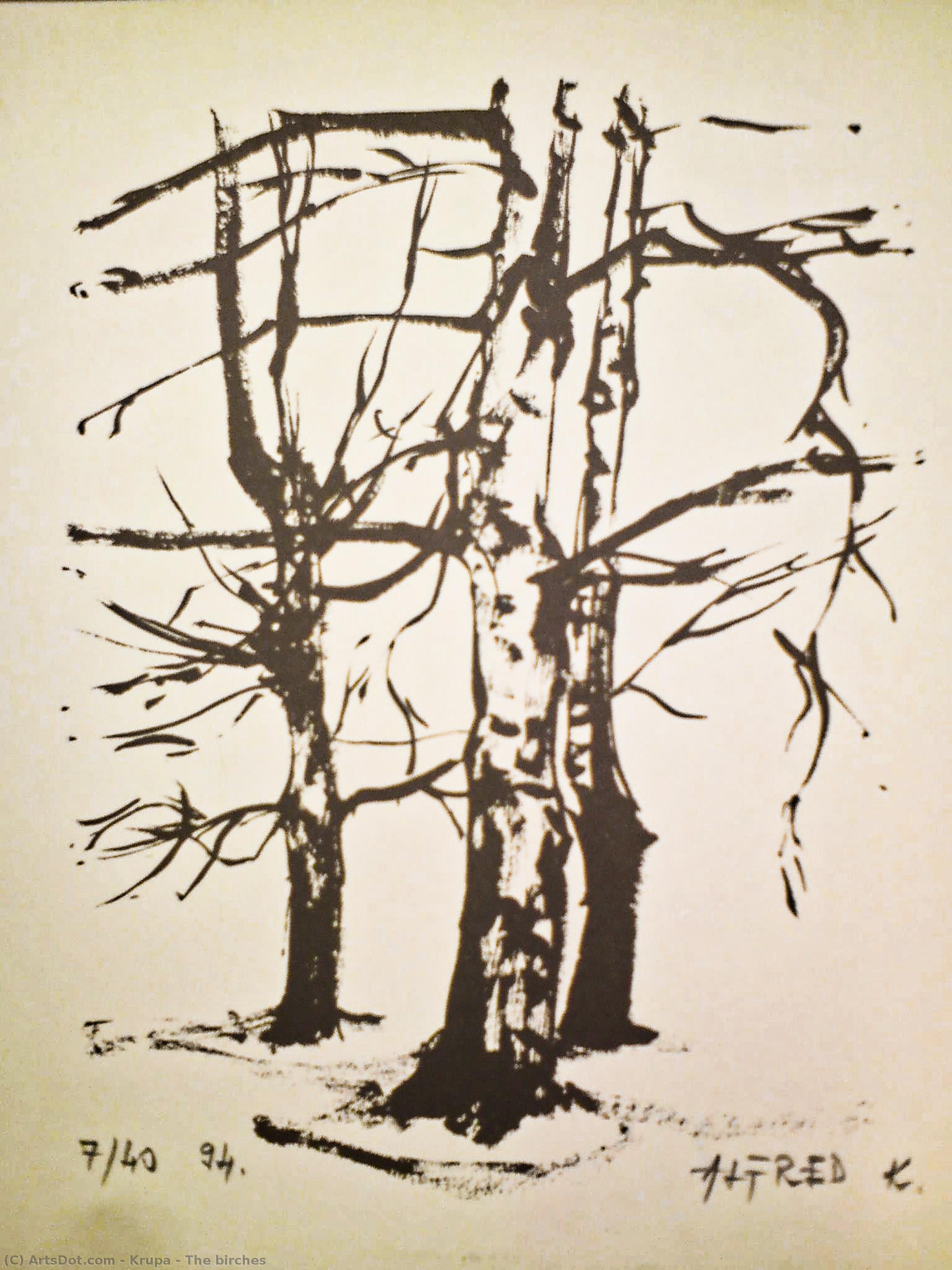 The Birches — Alfred Freddy Krupa