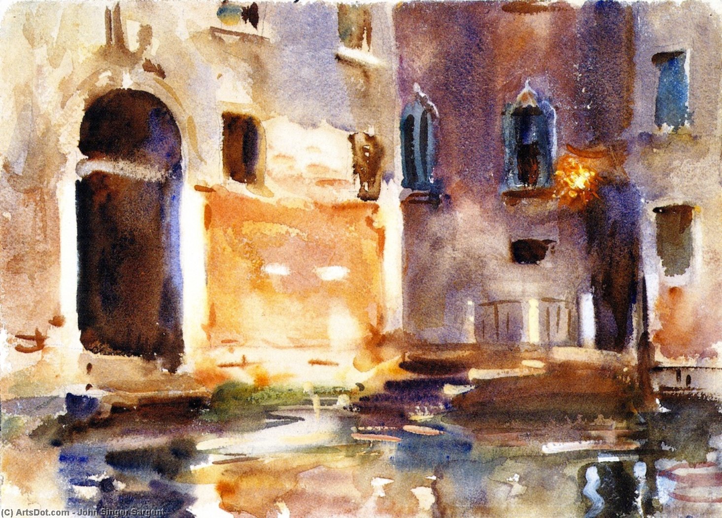 Venice, Zattere — John Singer Sargent