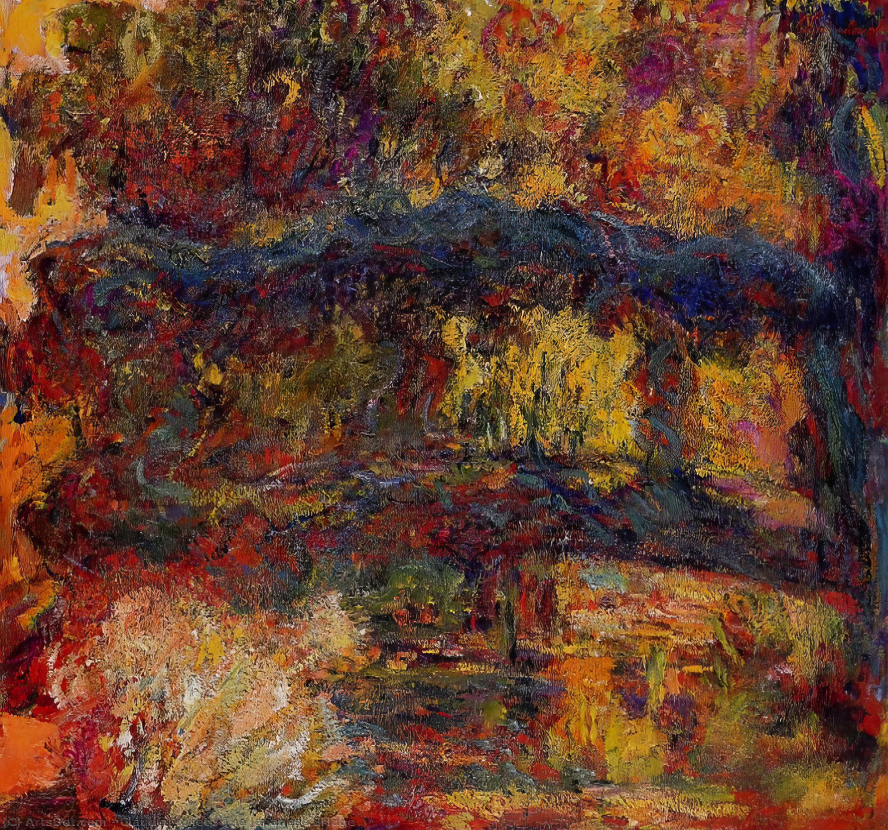 Most Japoński — Claude Monet