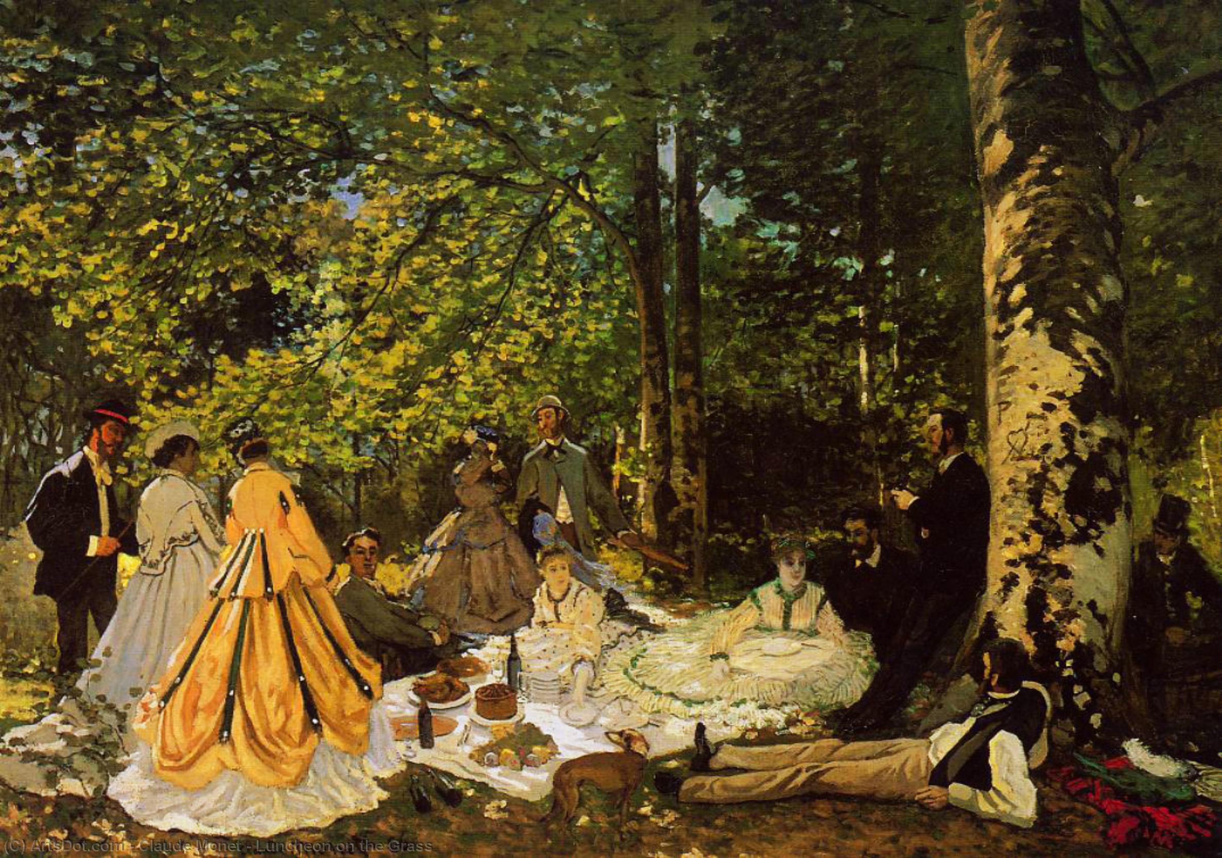 Luncheon On The Grass — Claude Monet