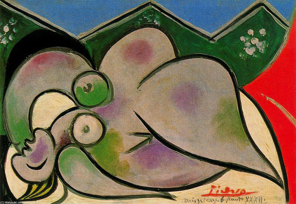 Nudo Accovacciato — Pablo Picasso