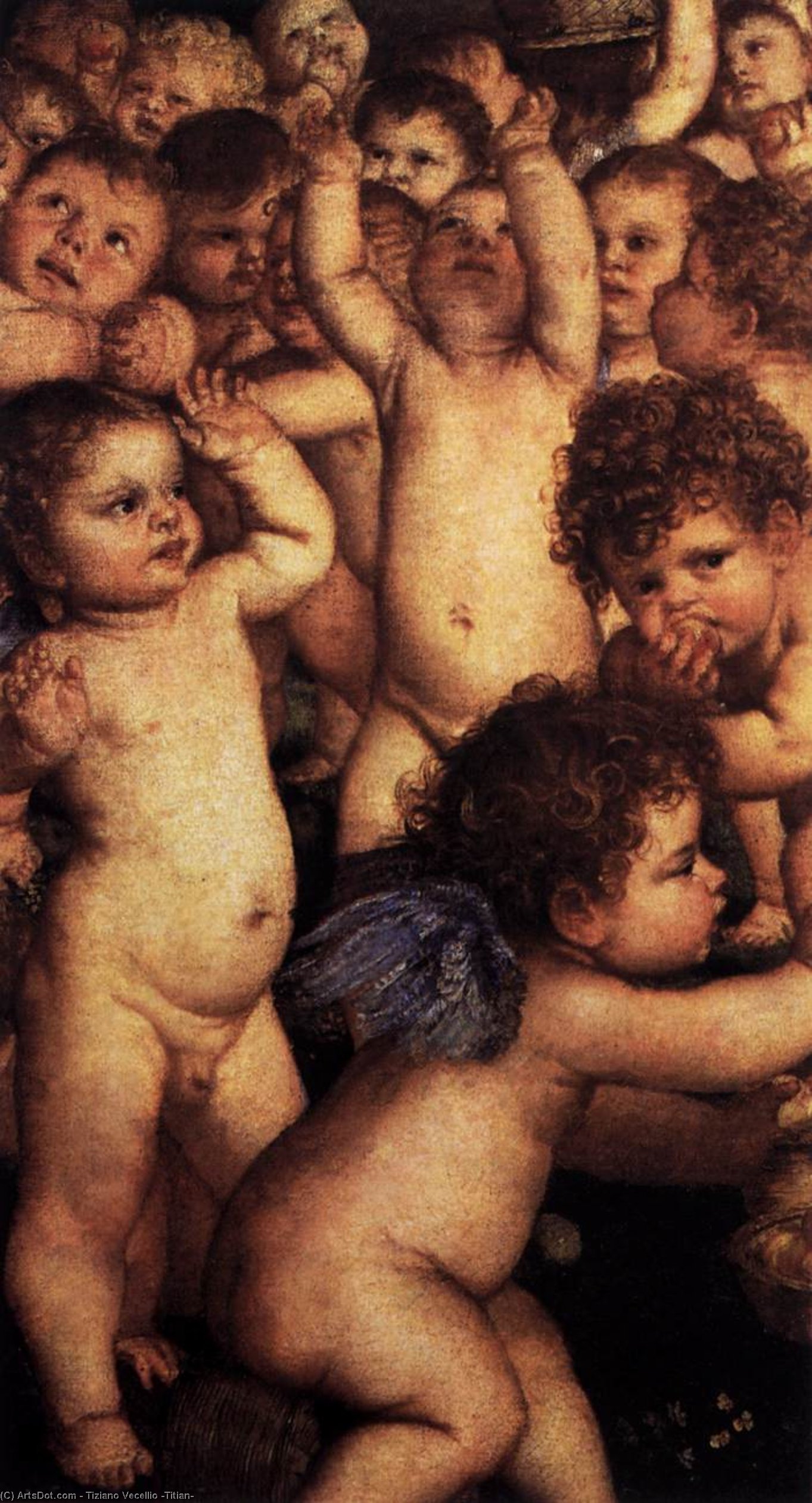 Kult Venere (detalj) — Tiziano