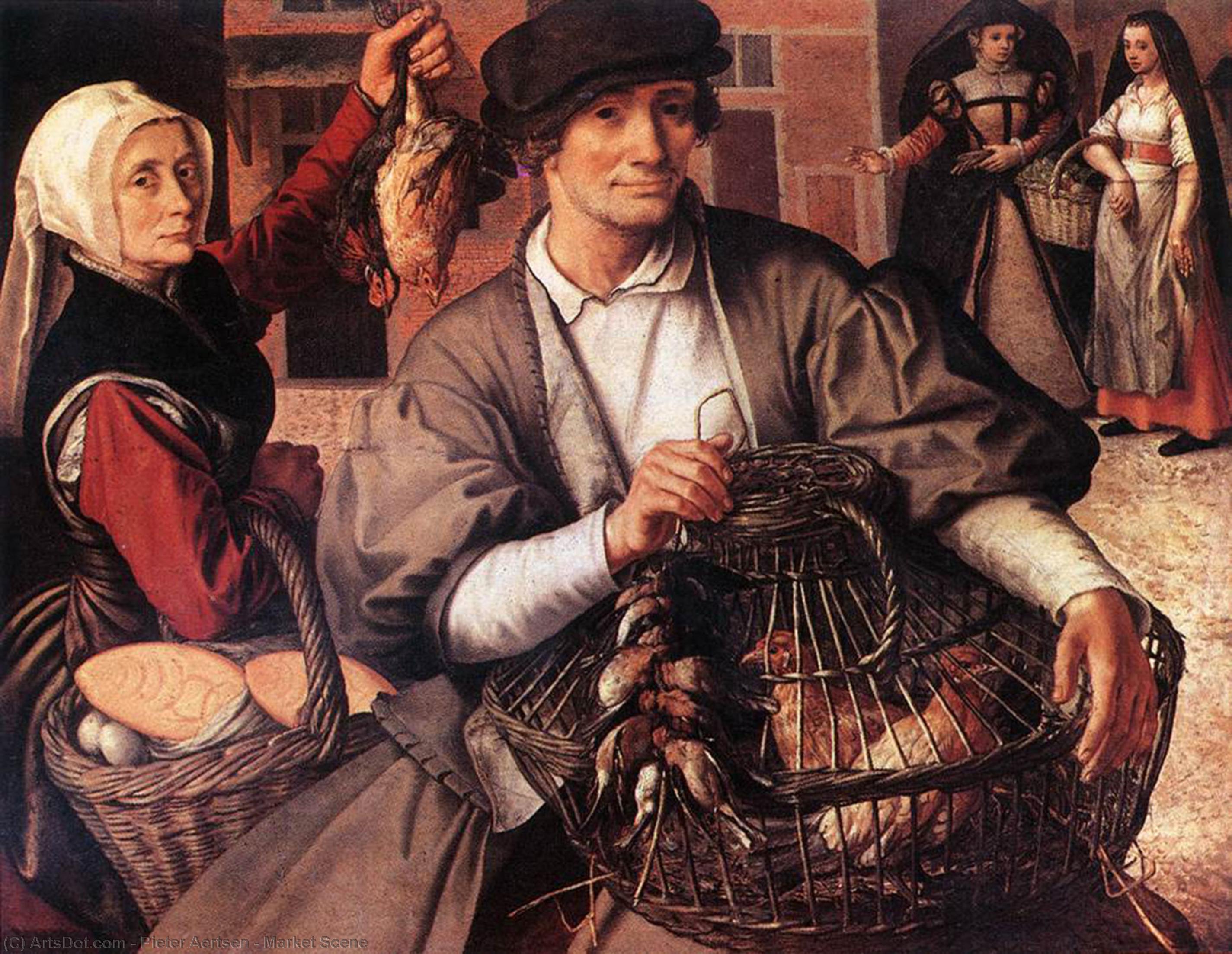 Scène De Marché — Pieter Aertsen