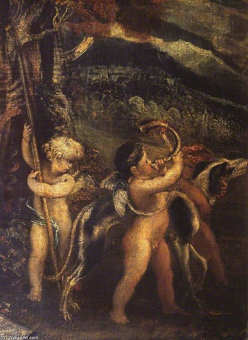 Cupids Preparing For The Chase — Thomas Stothard