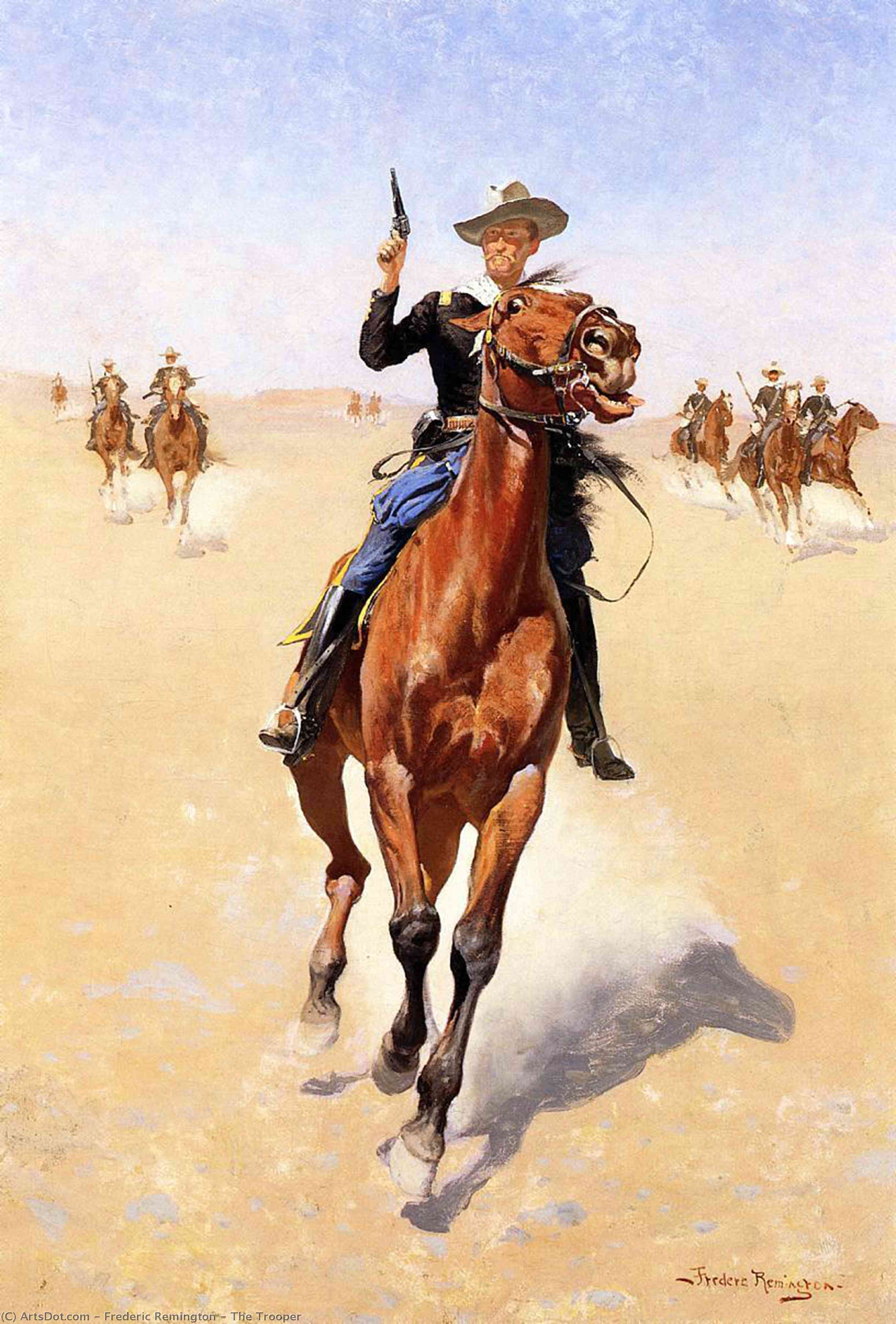 Le Cavalier — Frédéric Remington