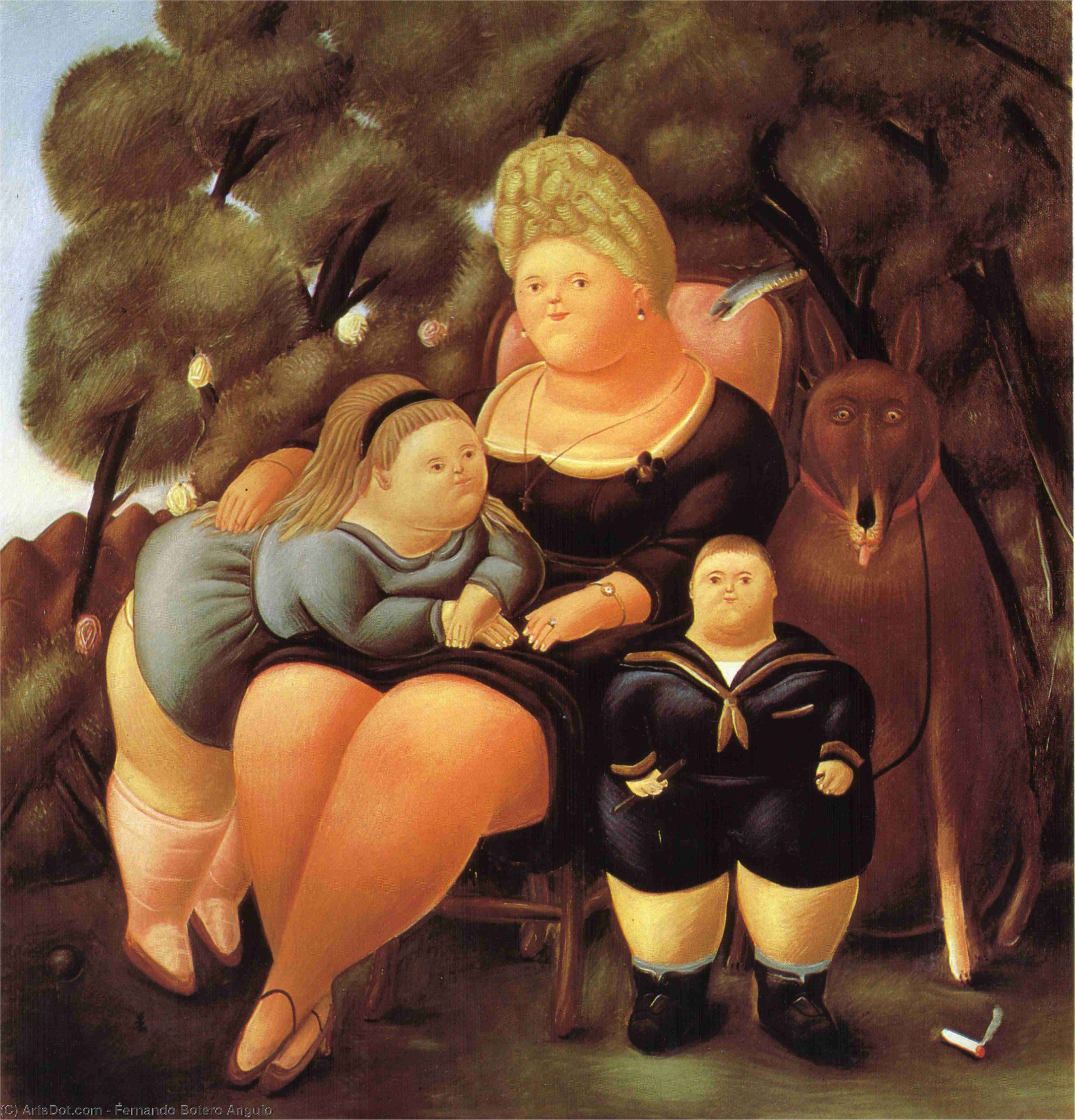 La Famille — Fernando Botero
