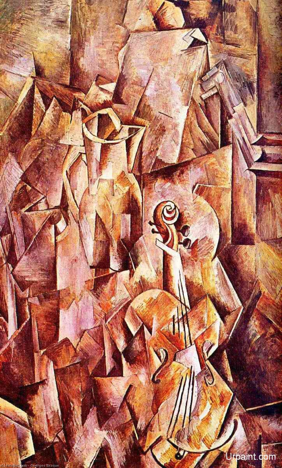 Violino E Brocca — Georges Braque