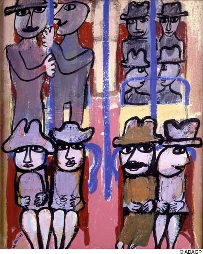 Subway — Jean Philippe Arthur Dubuffet