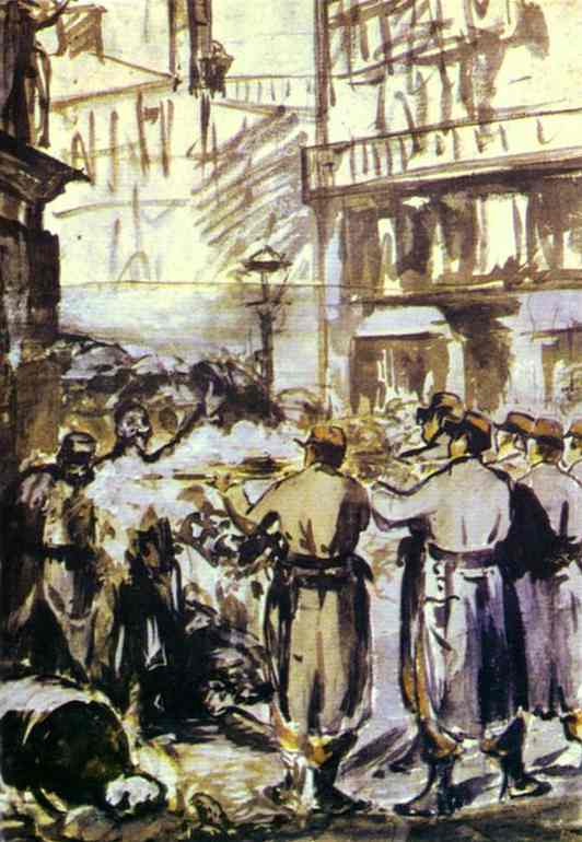 Civil War — Édouard Manet