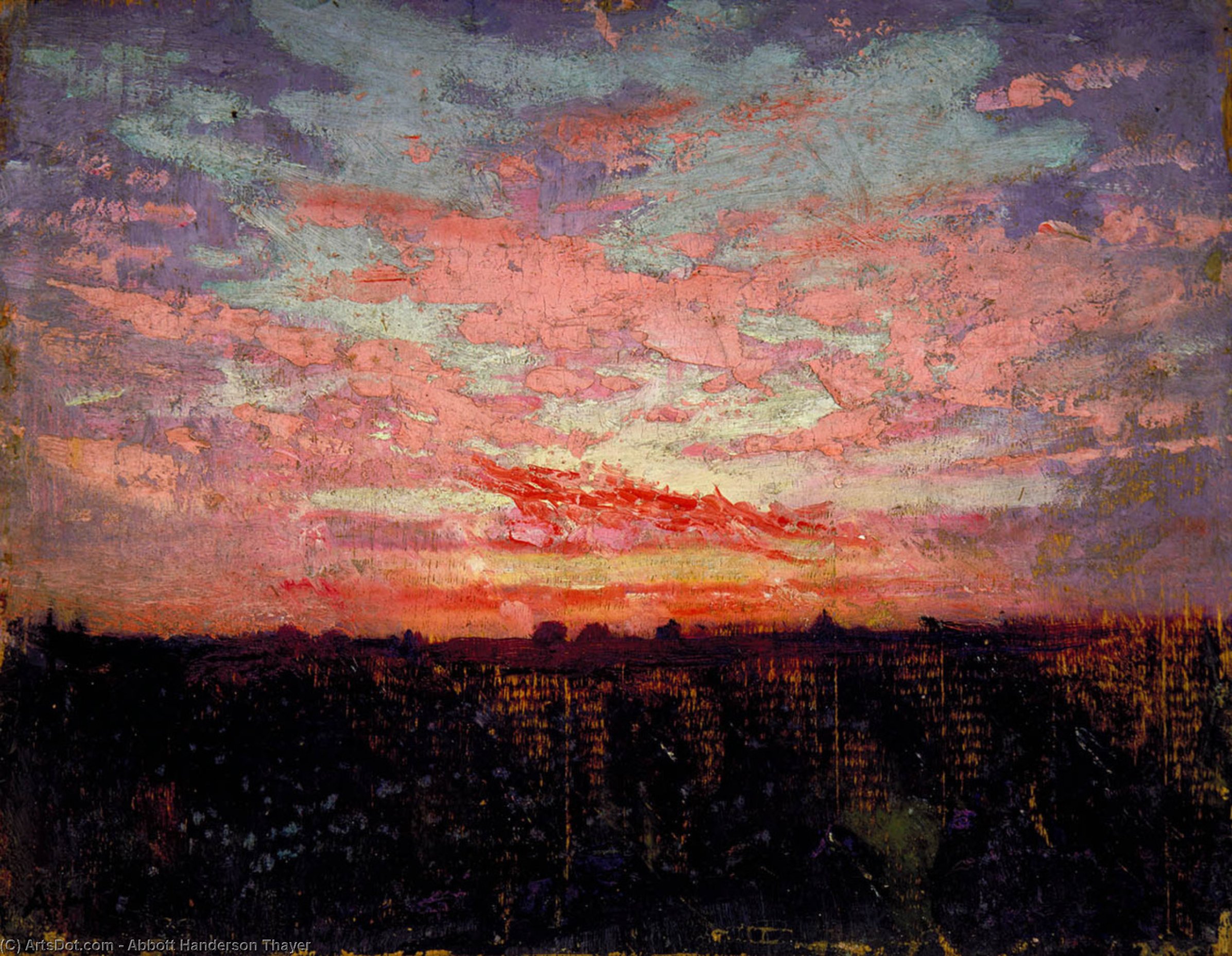 Sunset — Abbott Handerson Thayer