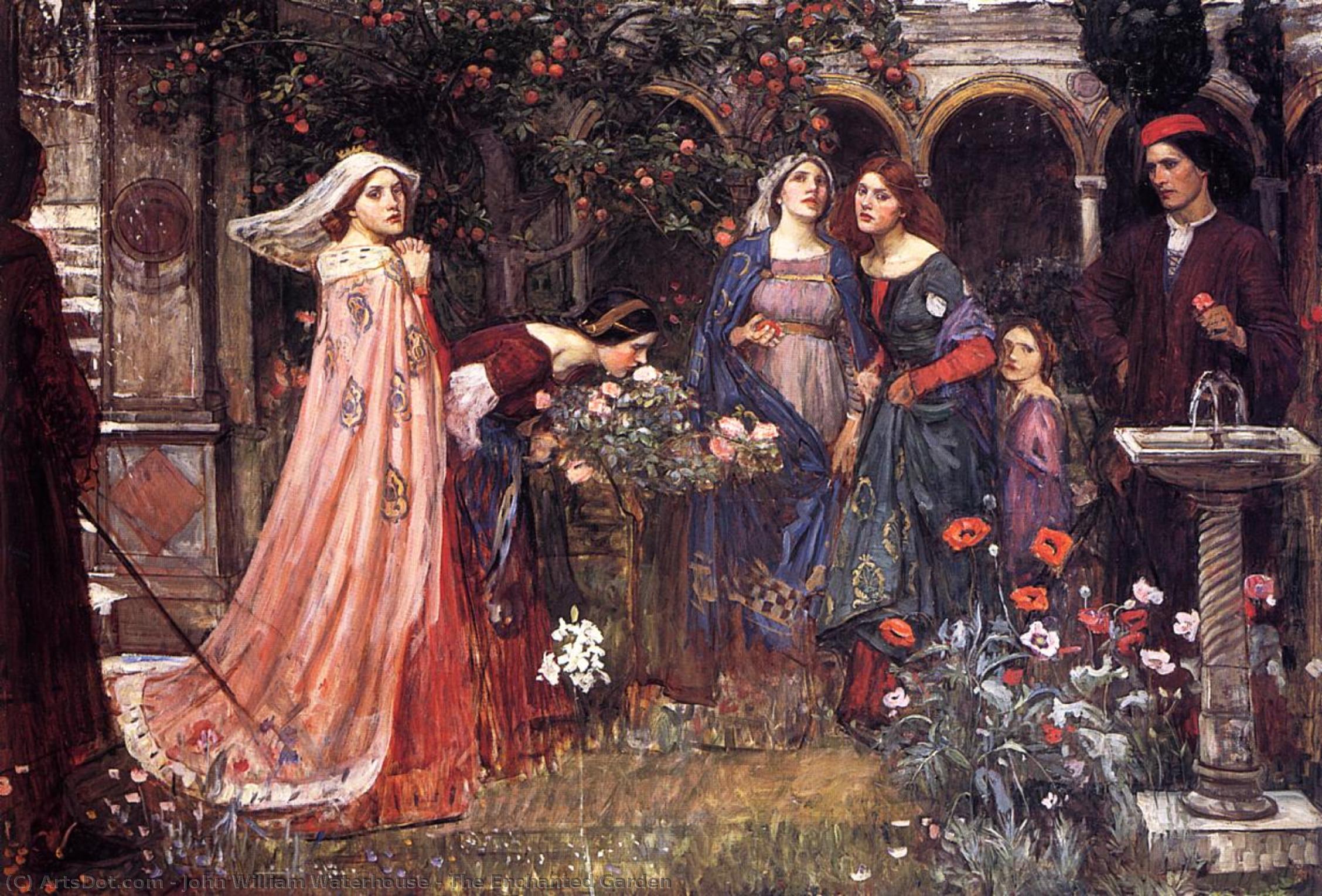 Der Verzauberte Garten — John William Waterhouse