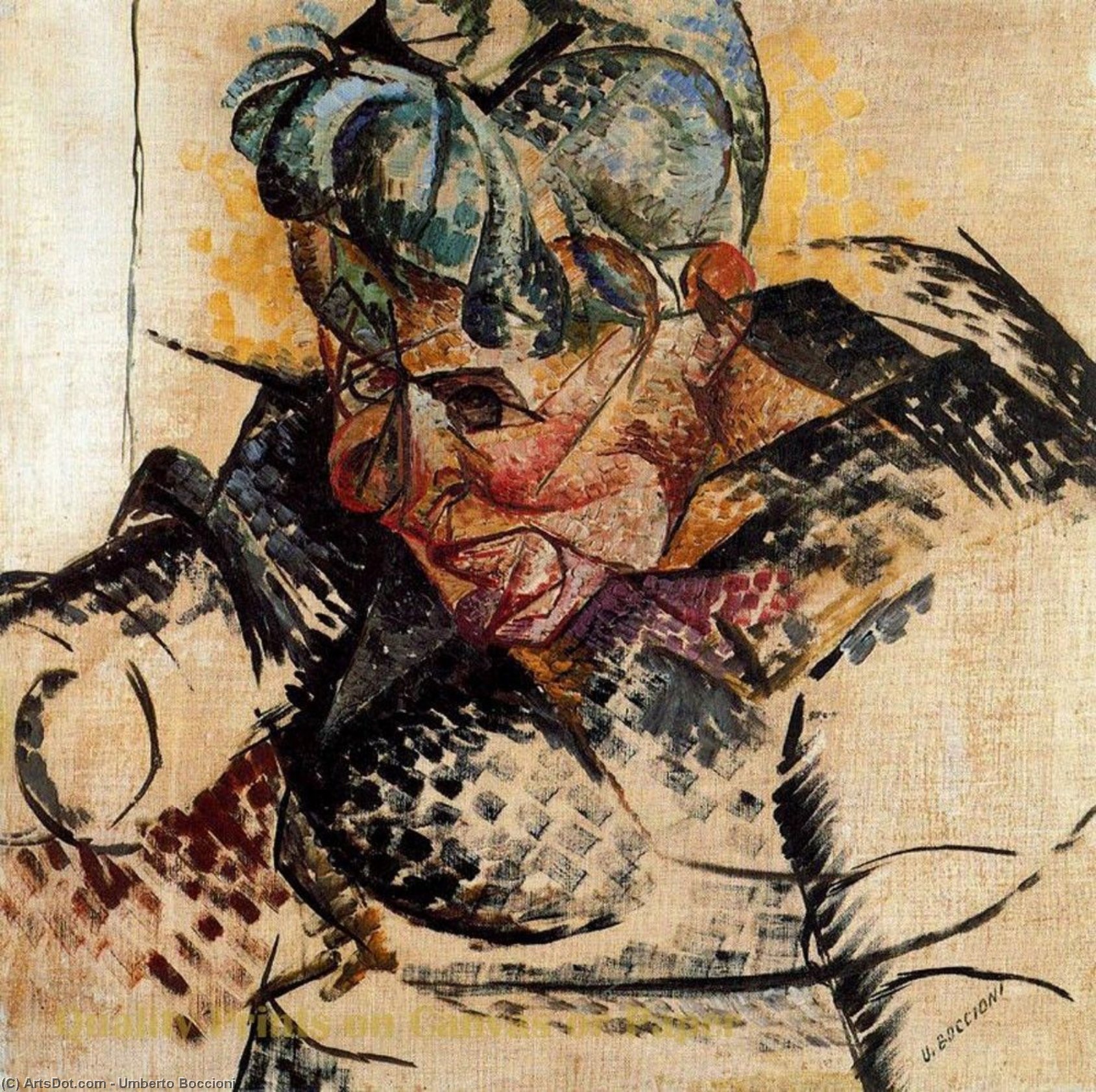 Dimensiones Abstractas — Umberto Boccioni