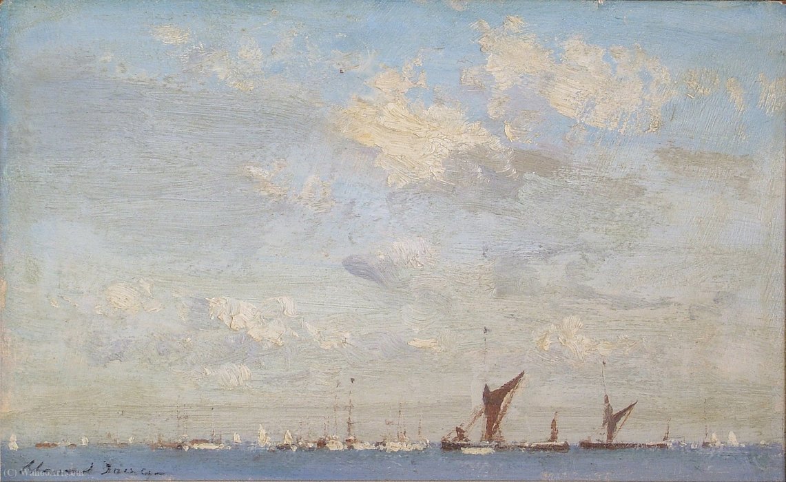 Spritsail Barges - Pin Mill — Edward Seago