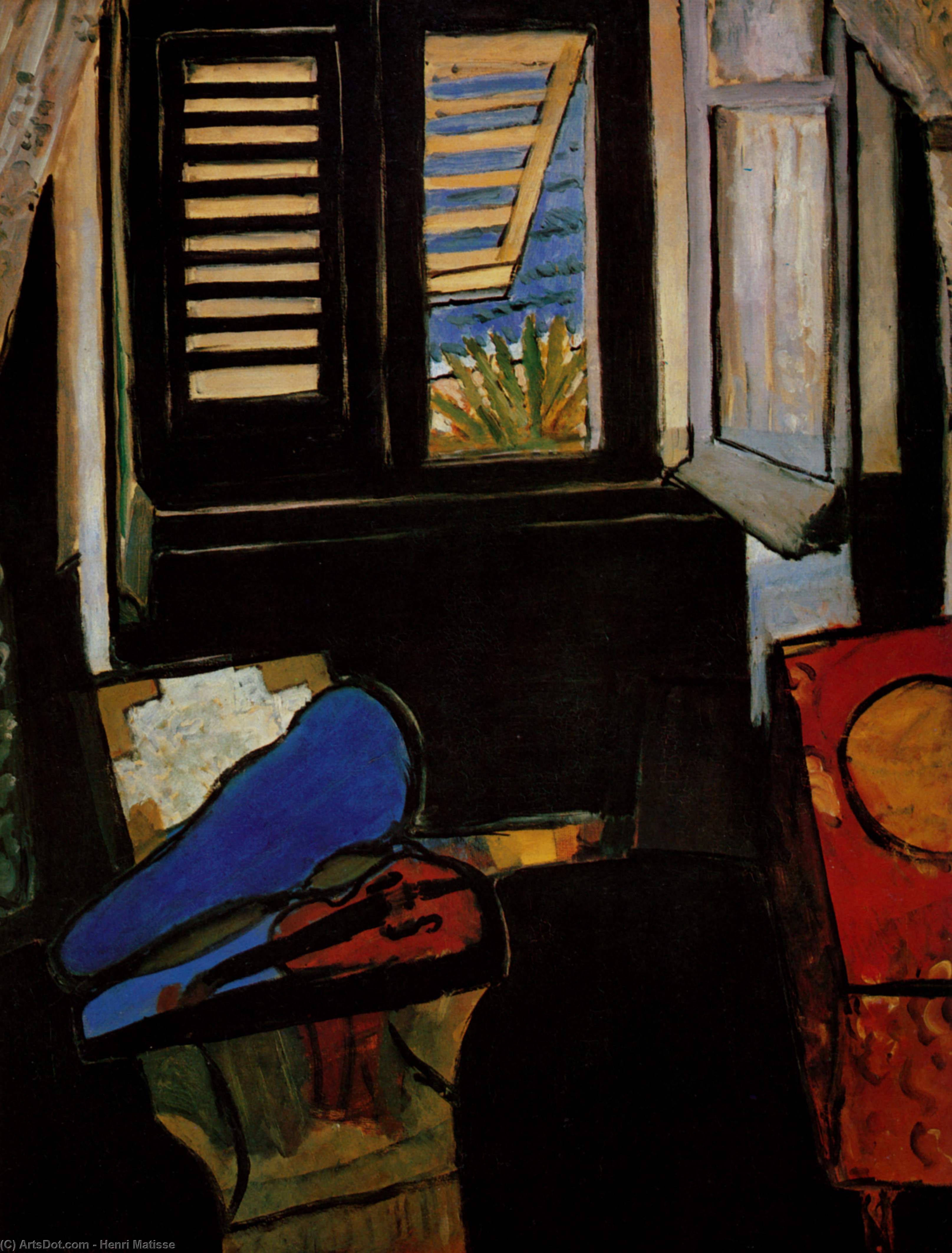 Interior Con Un Violín — Henri Matisse
