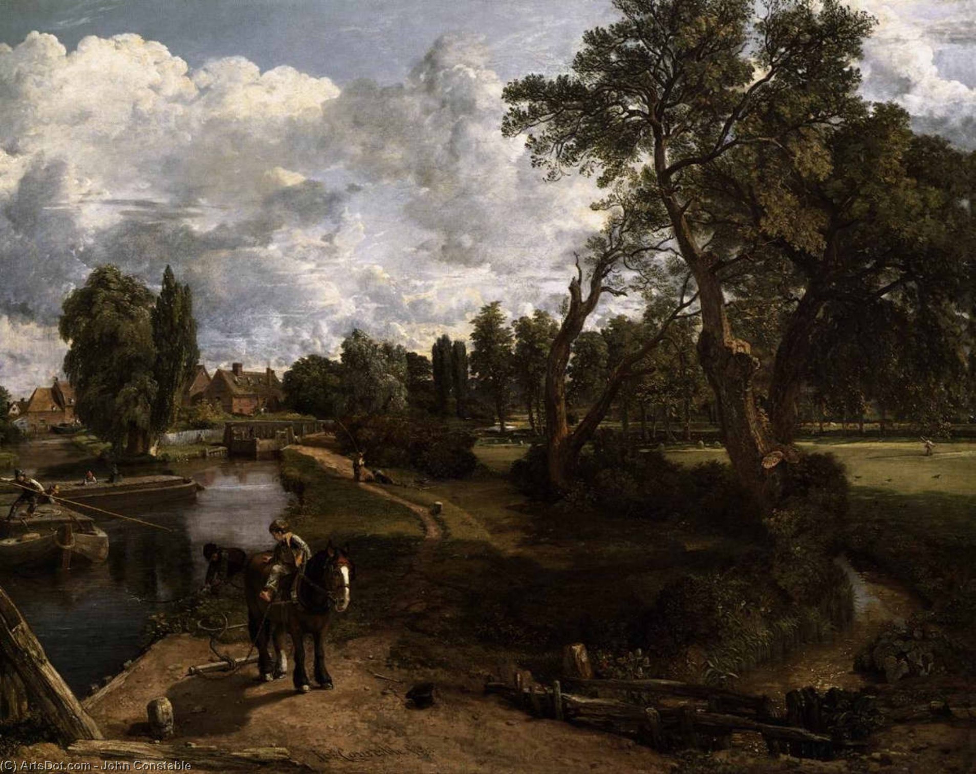 Flatford Mill — John Constable